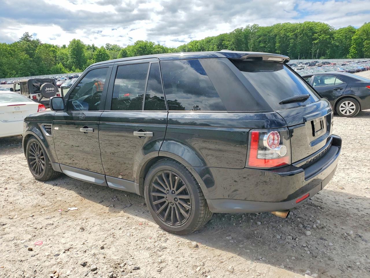 2011 Land Rover Range Rover Sport Black vin: SALSF2D44BA283542