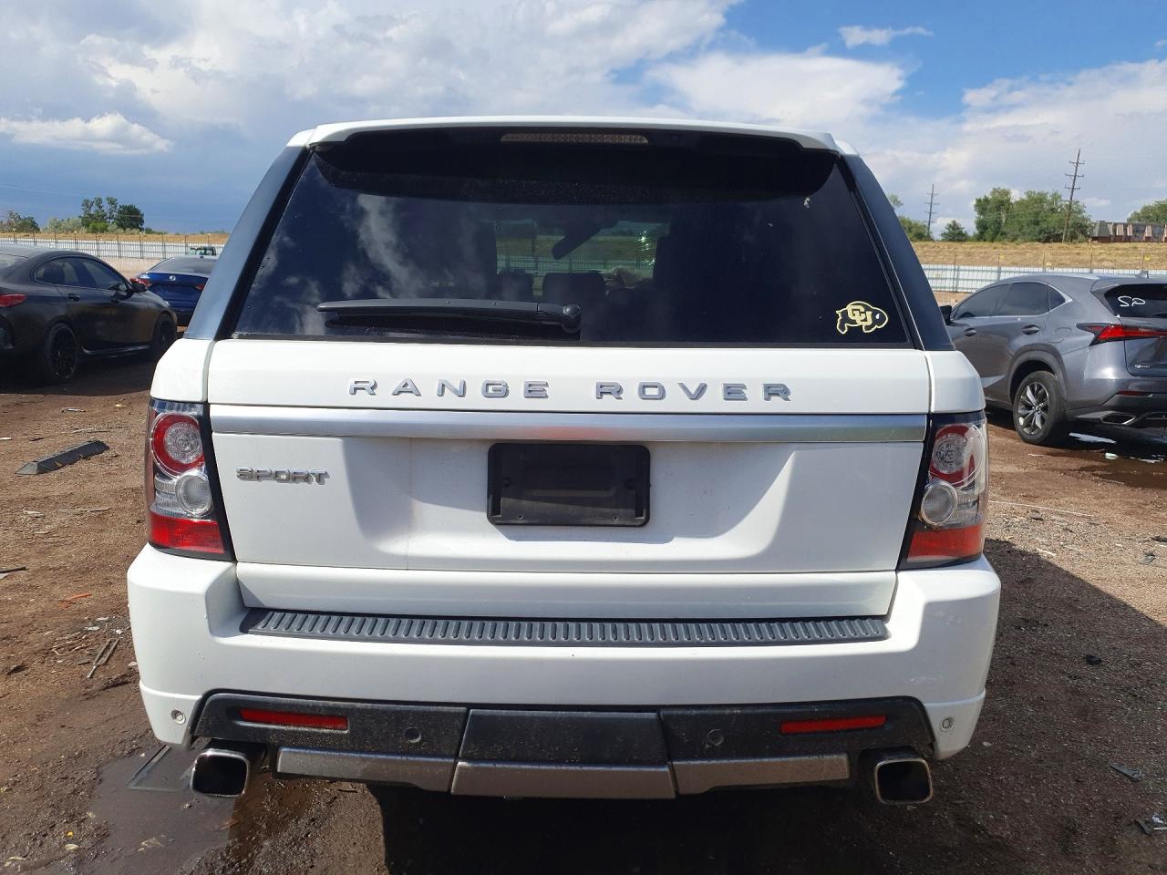 2013 Land Rover Range Rover Sport Hse White vin: SALSF2D44DA764796