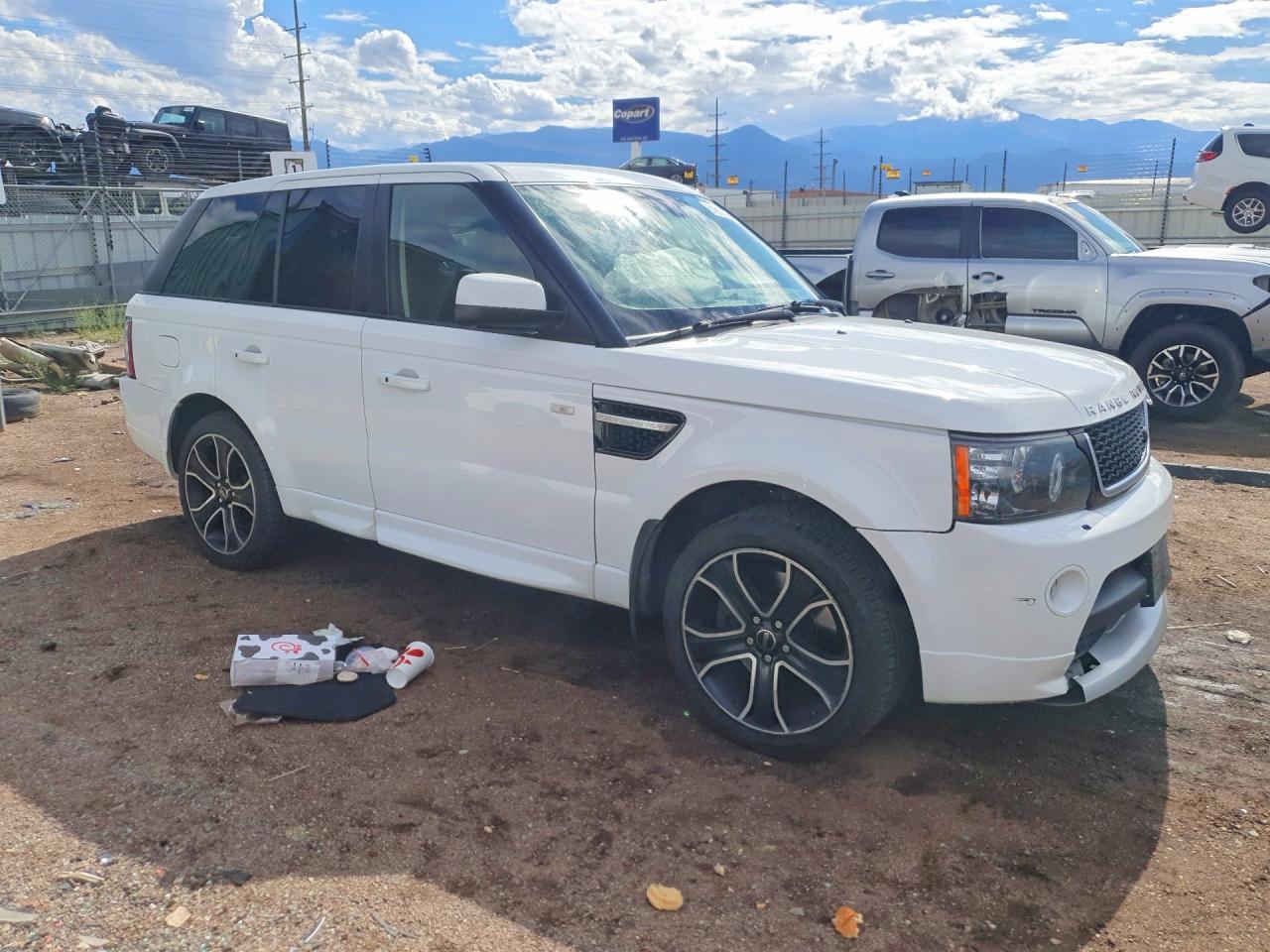 2013 Land Rover Range Rover Sport Hse White vin: SALSF2D44DA764796