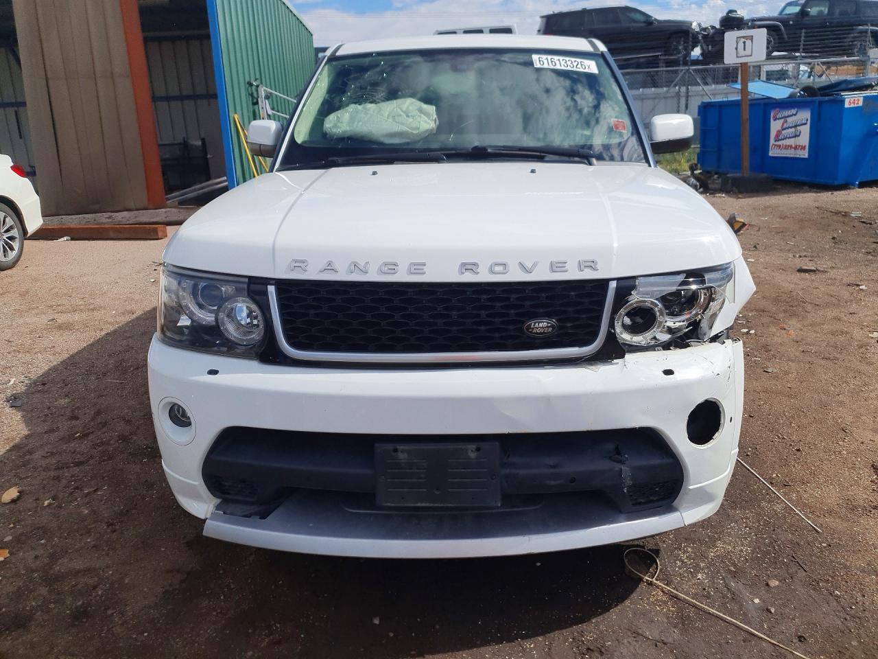 2013 Land Rover Range Rover Sport Hse White vin: SALSF2D44DA764796