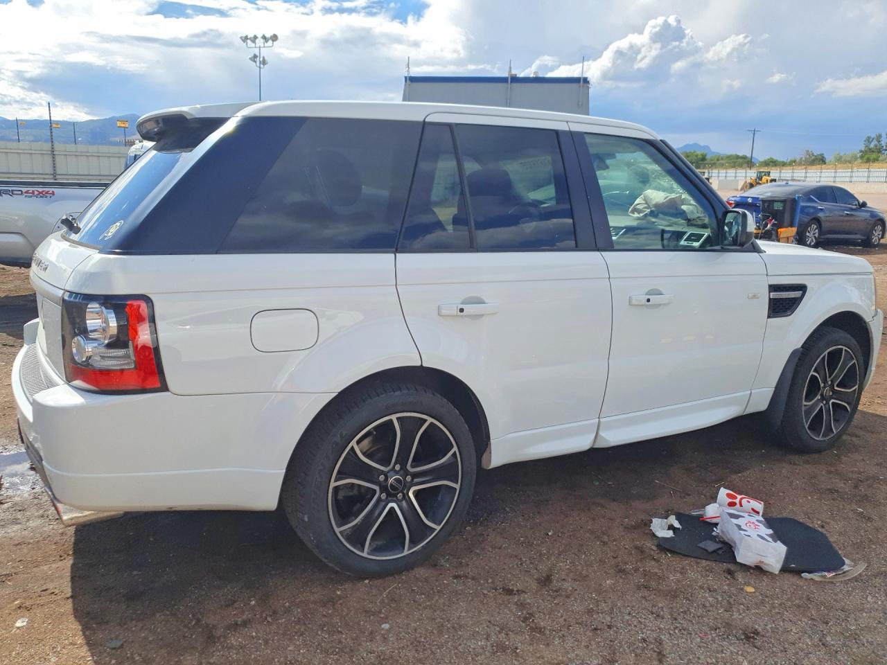 2013 Land Rover Range Rover Sport Hse White vin: SALSF2D44DA764796