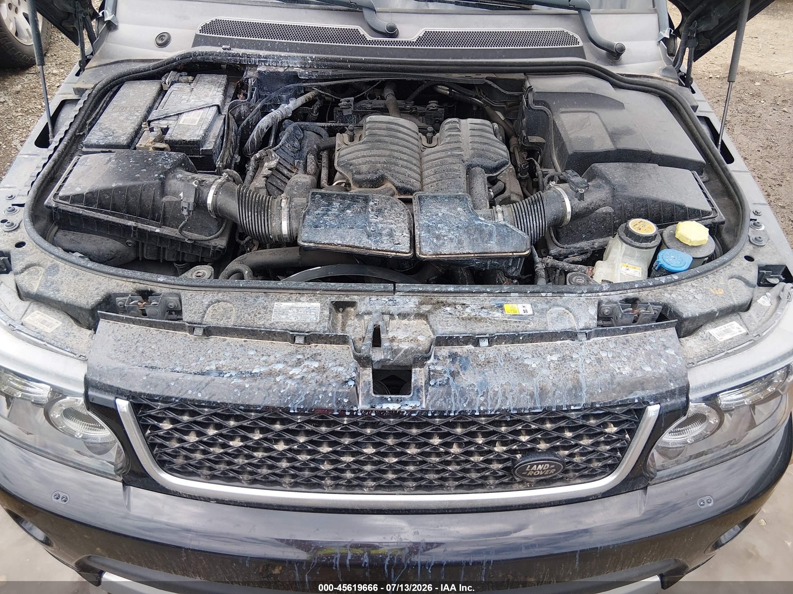 2013 Land Rover Range Rover Sport Hse Black vin: SALSF2D44DA765365
