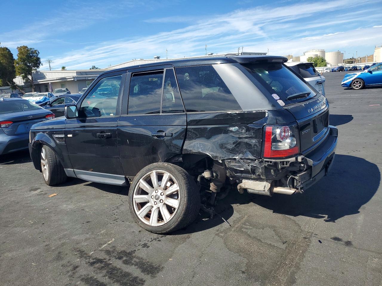 2013 Land Rover Range Rover Sport Hse Black vin: SALSF2D44DA804343