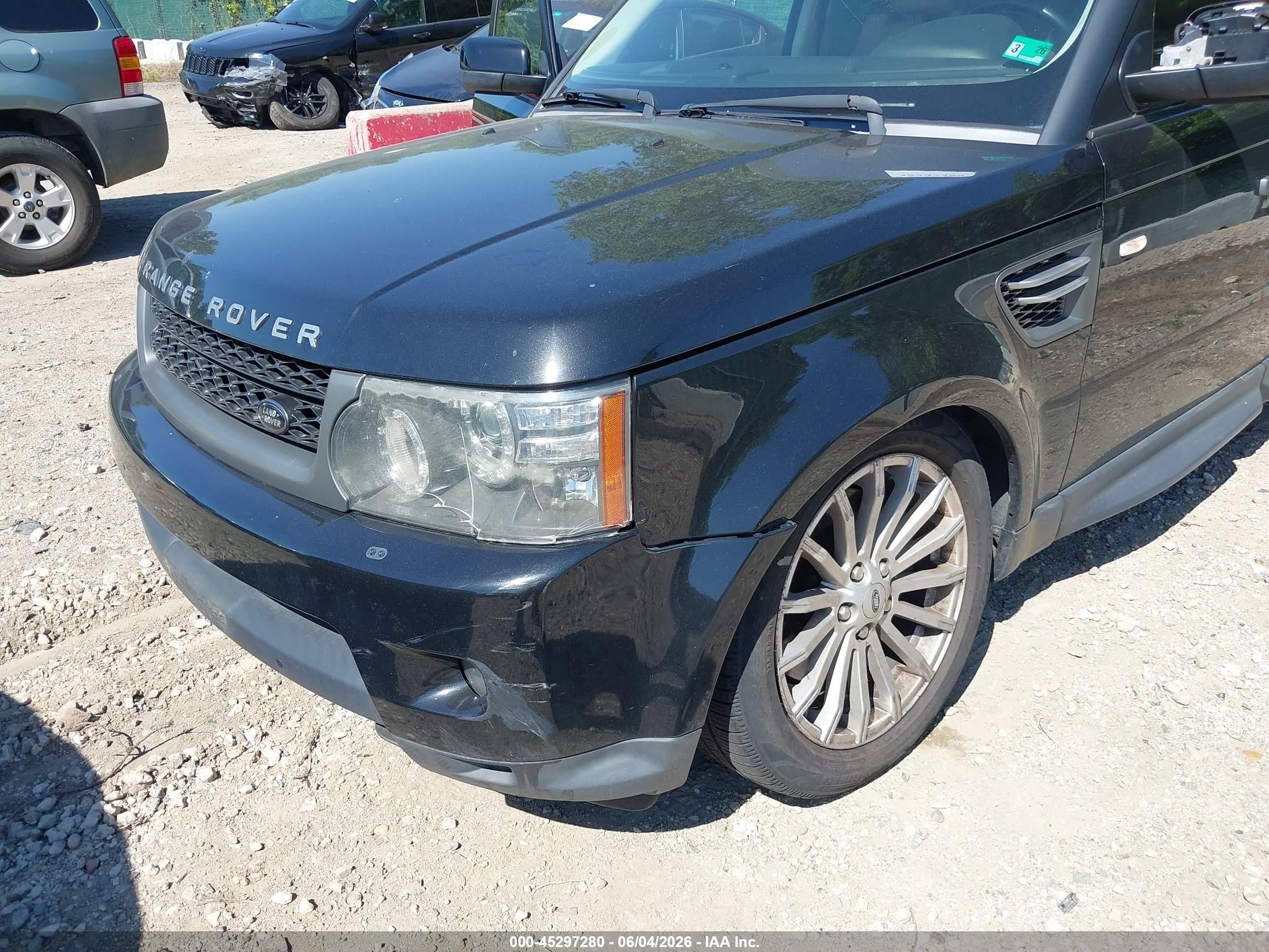 2011 Land Rover Range Rover Sport Hse Black vin: SALSF2D45BA265972
