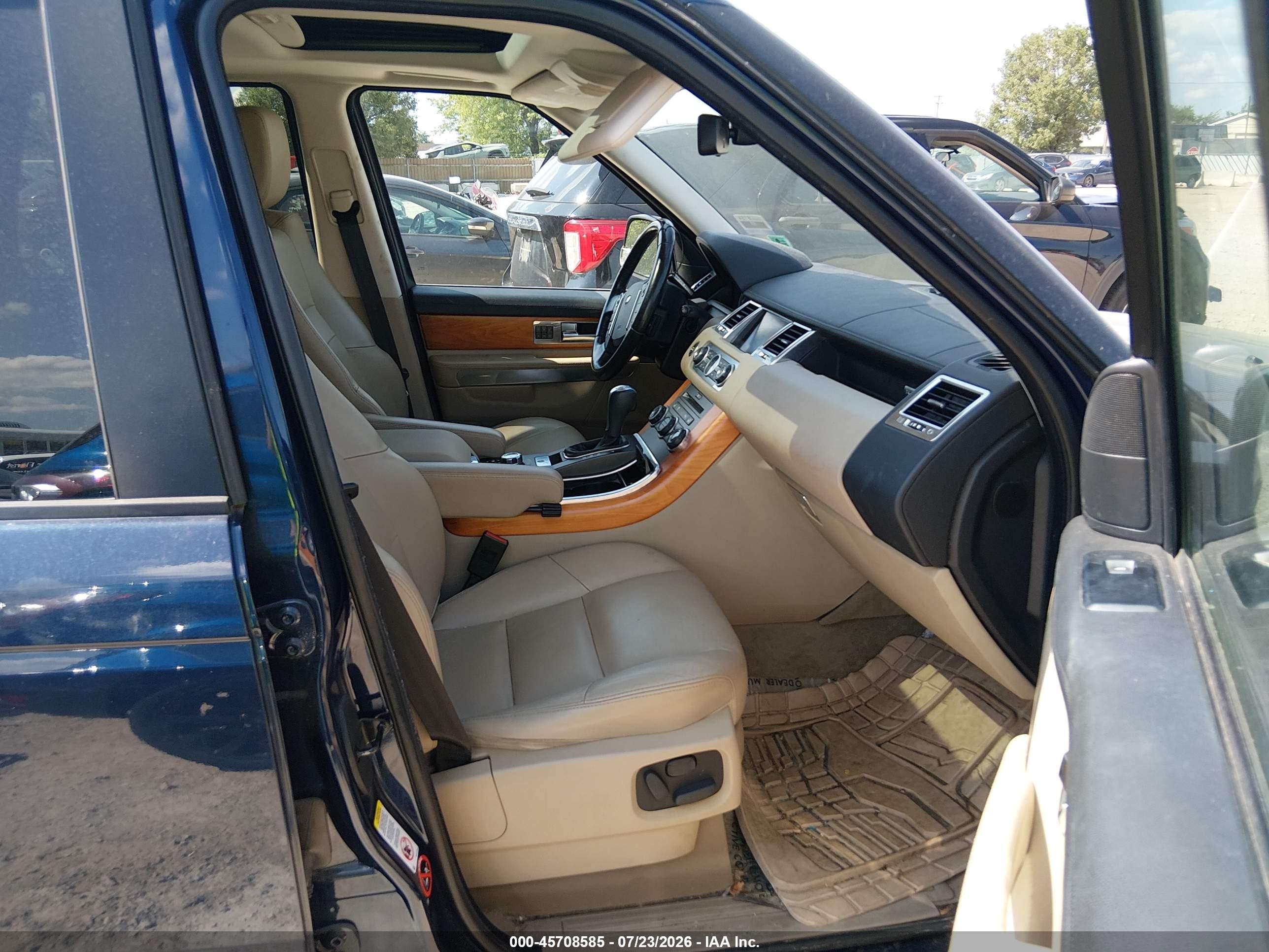 2011 Land Rover Range Rover Sport Hse Navy vin: SALSF2D45BA283226