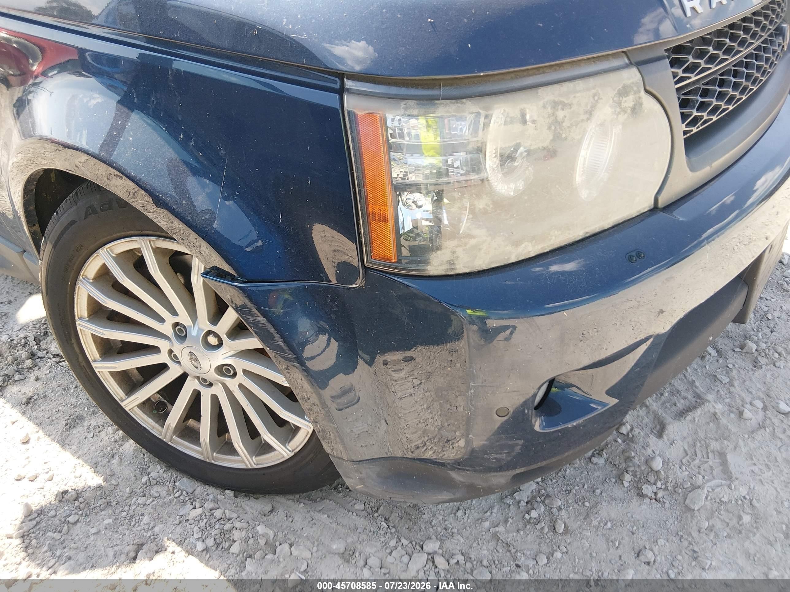 2011 Land Rover Range Rover Sport Hse Navy vin: SALSF2D45BA283226
