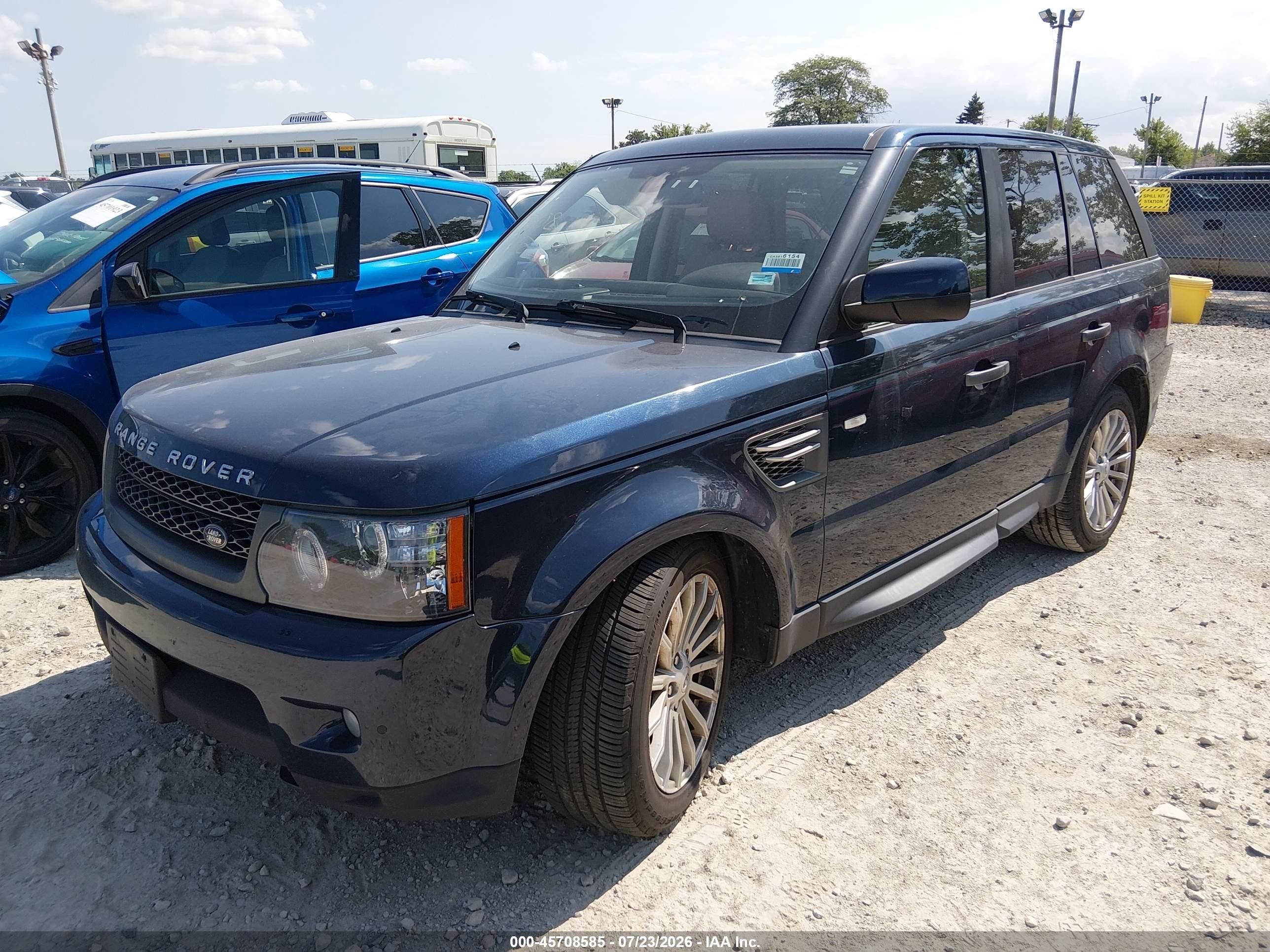 2011 Land Rover Range Rover Sport Hse Navy vin: SALSF2D45BA283226