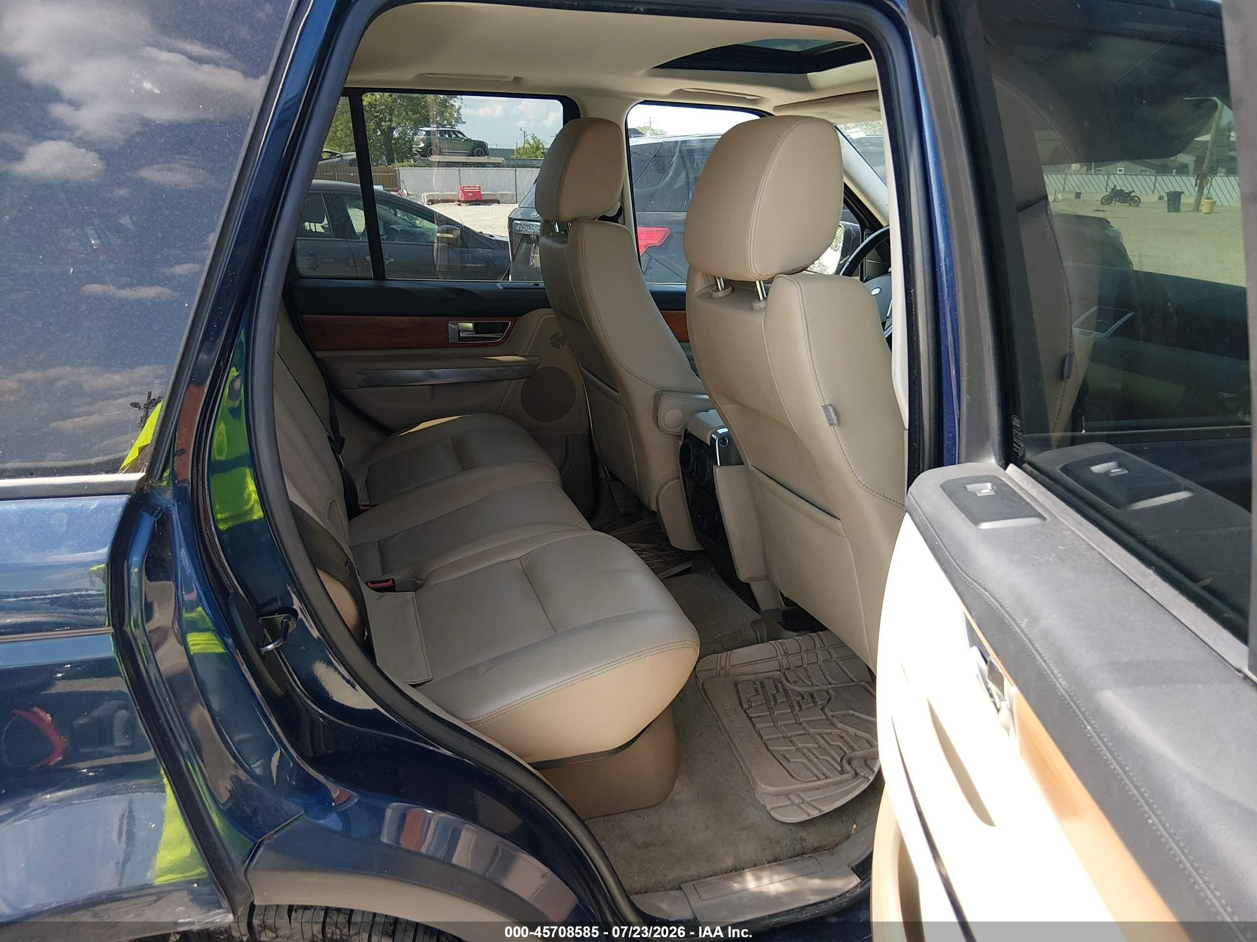 2011 Land Rover Range Rover Sport Hse Navy vin: SALSF2D45BA283226