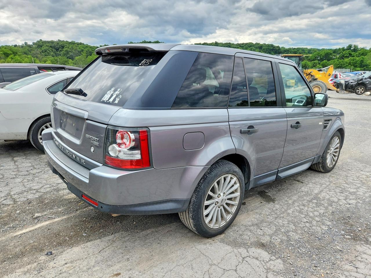 2011 Land Rover Range Rover Sport Hse Серебряный vin: SALSF2D45BA716544