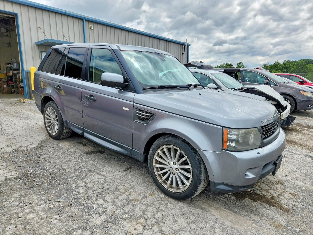 2011 Land Rover Range Rover Sport Hse Серебряный vin: SALSF2D45BA716544