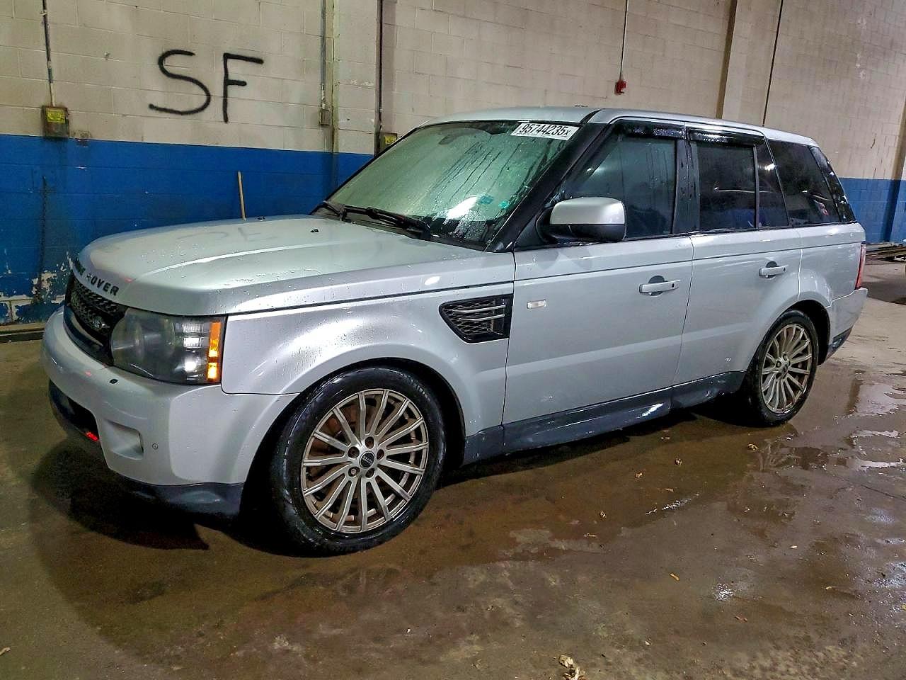 2012 Land Rover Range Rover Sport Hse Silver vin: SALSF2D45CA735239