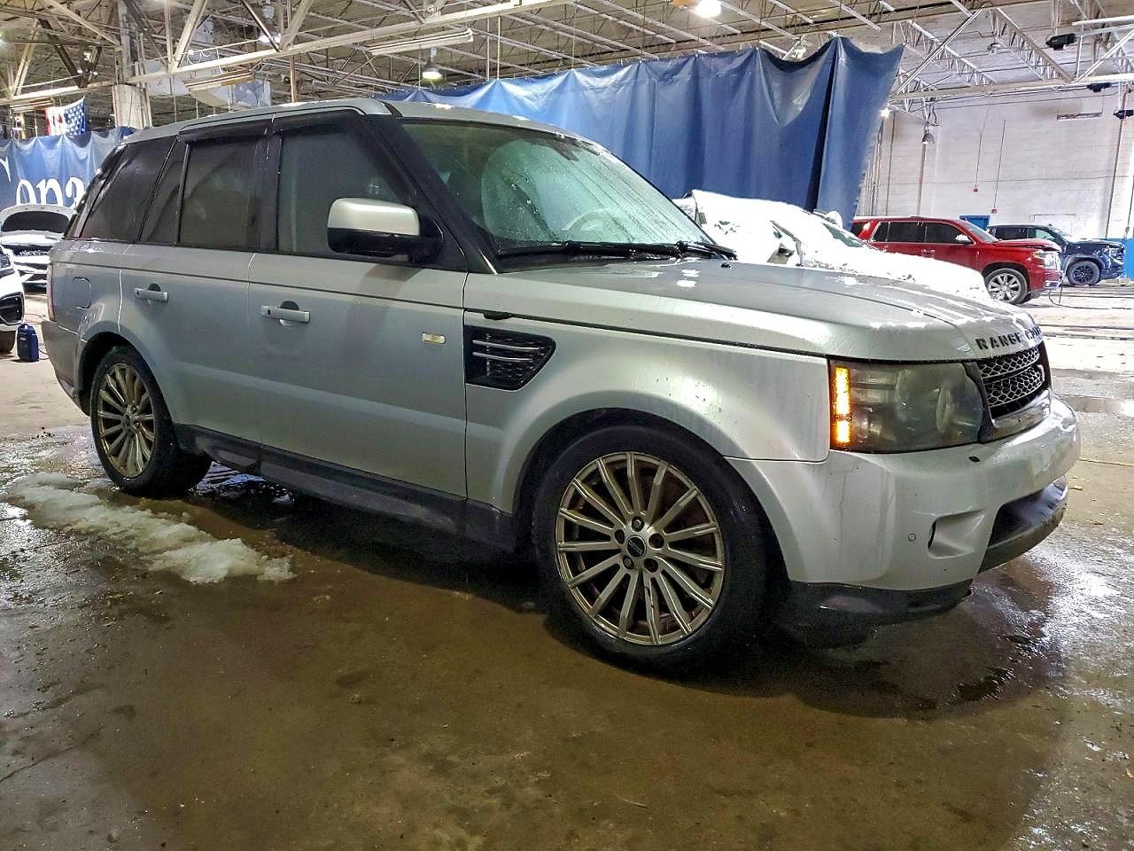 2012 Land Rover Range Rover Sport Hse Silver vin: SALSF2D45CA735239