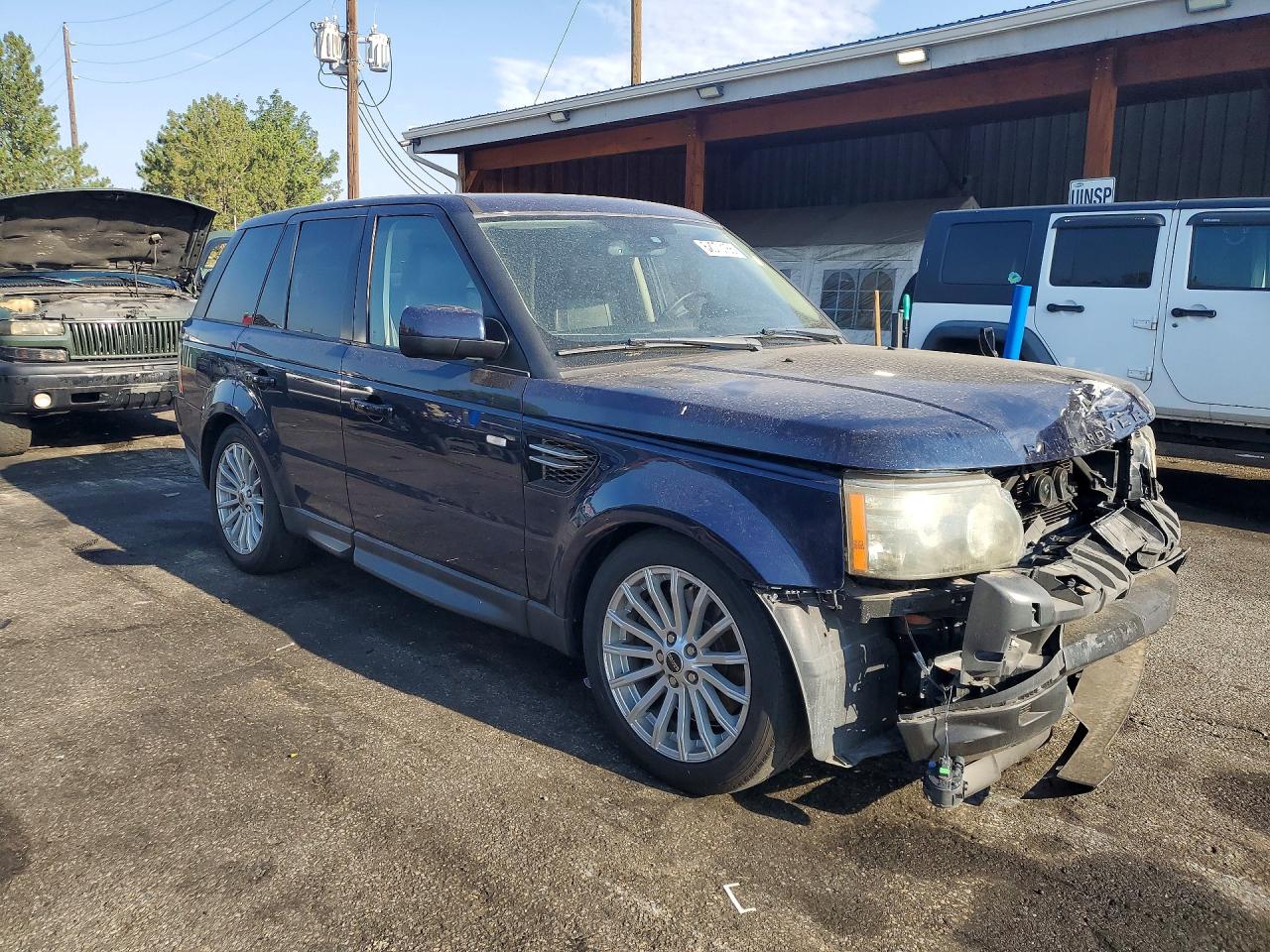 2012 Land Rover Range Rover Sport Hse Blue vin: SALSF2D45CA745575
