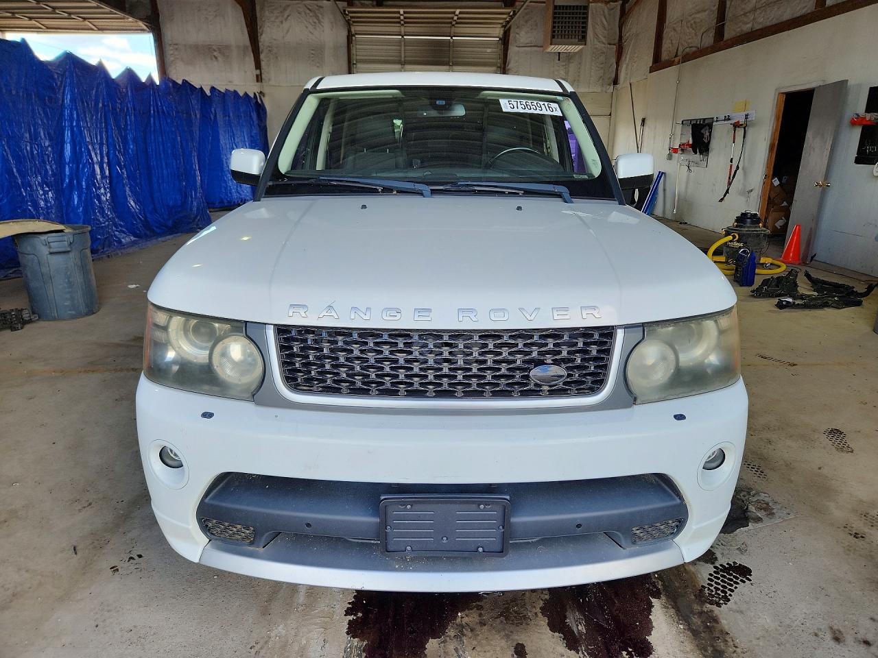 2011 Land Rover Range Rover Sport Hse White vin: SALSF2D46BA261655