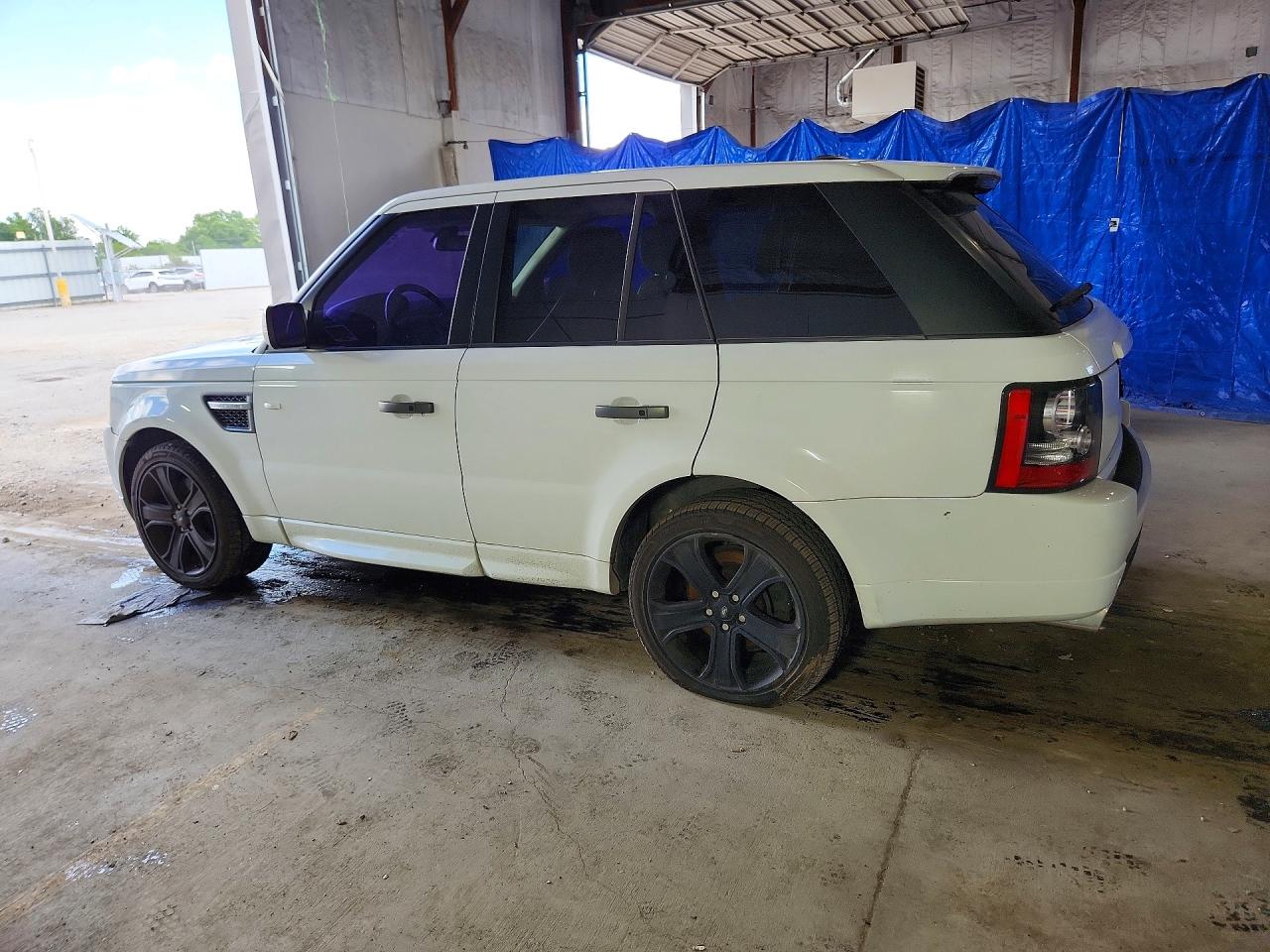 2011 Land Rover Range Rover Sport Hse White vin: SALSF2D46BA261655