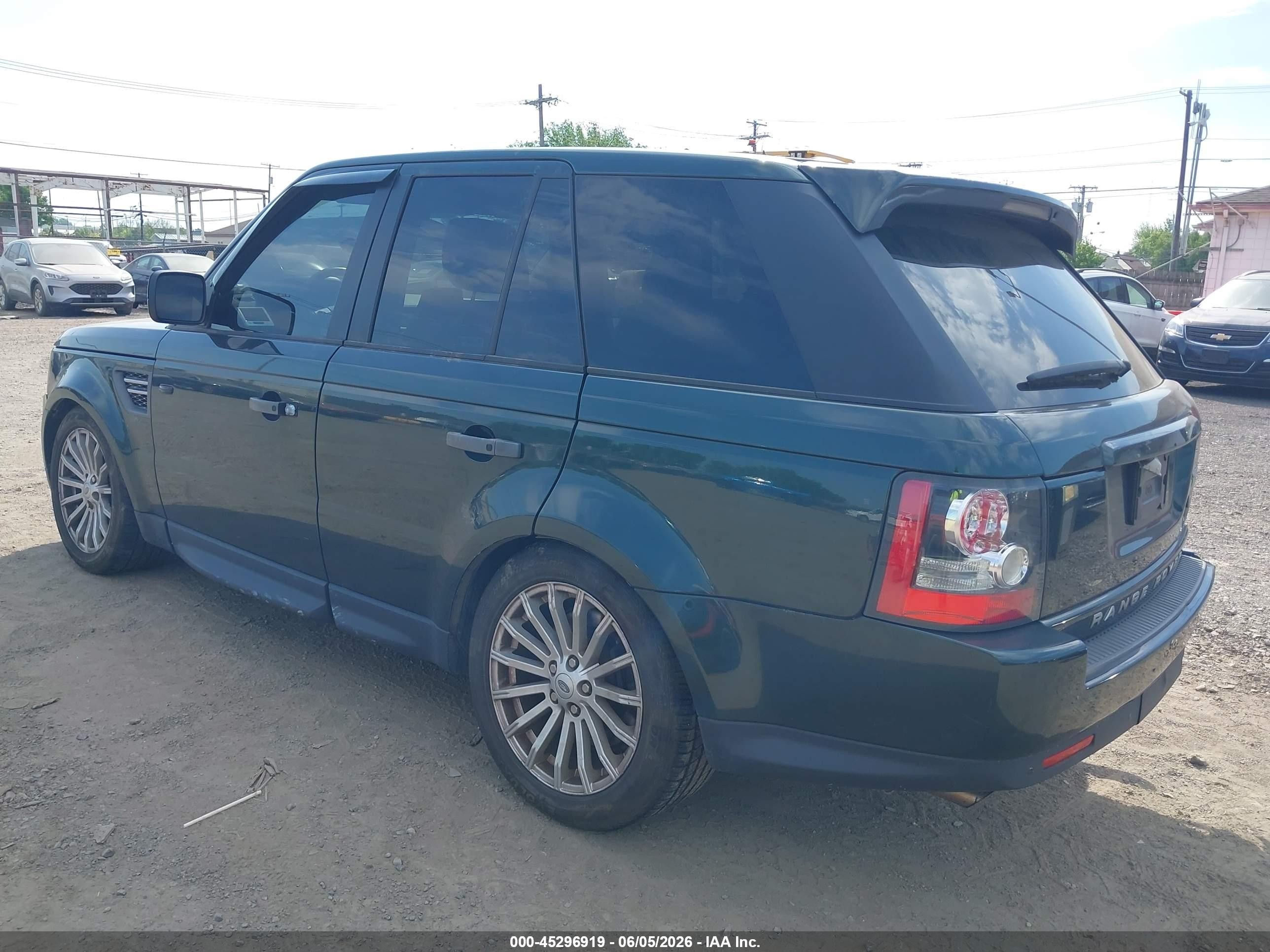 2011 Land Rover Range Rover Sport Hse Green vin: SALSF2D46BA284336