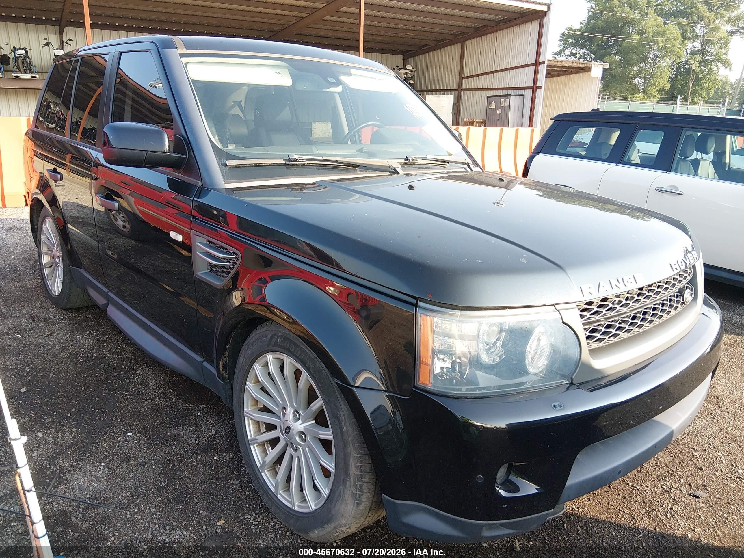 2011 Land Rover Range Rover Sport Hse Black vin: SALSF2D46BA289732