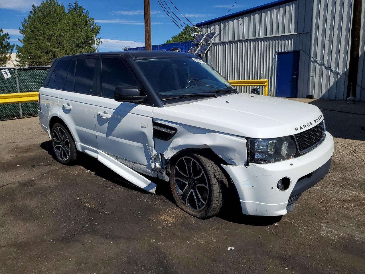 2013 Land Rover Range Rover Sport Hse White vin: SALSF2D46DA769448