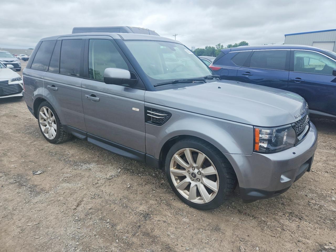 2013 Land Rover Range Rover Sport Hse Gray vin: SALSF2D46DA799663