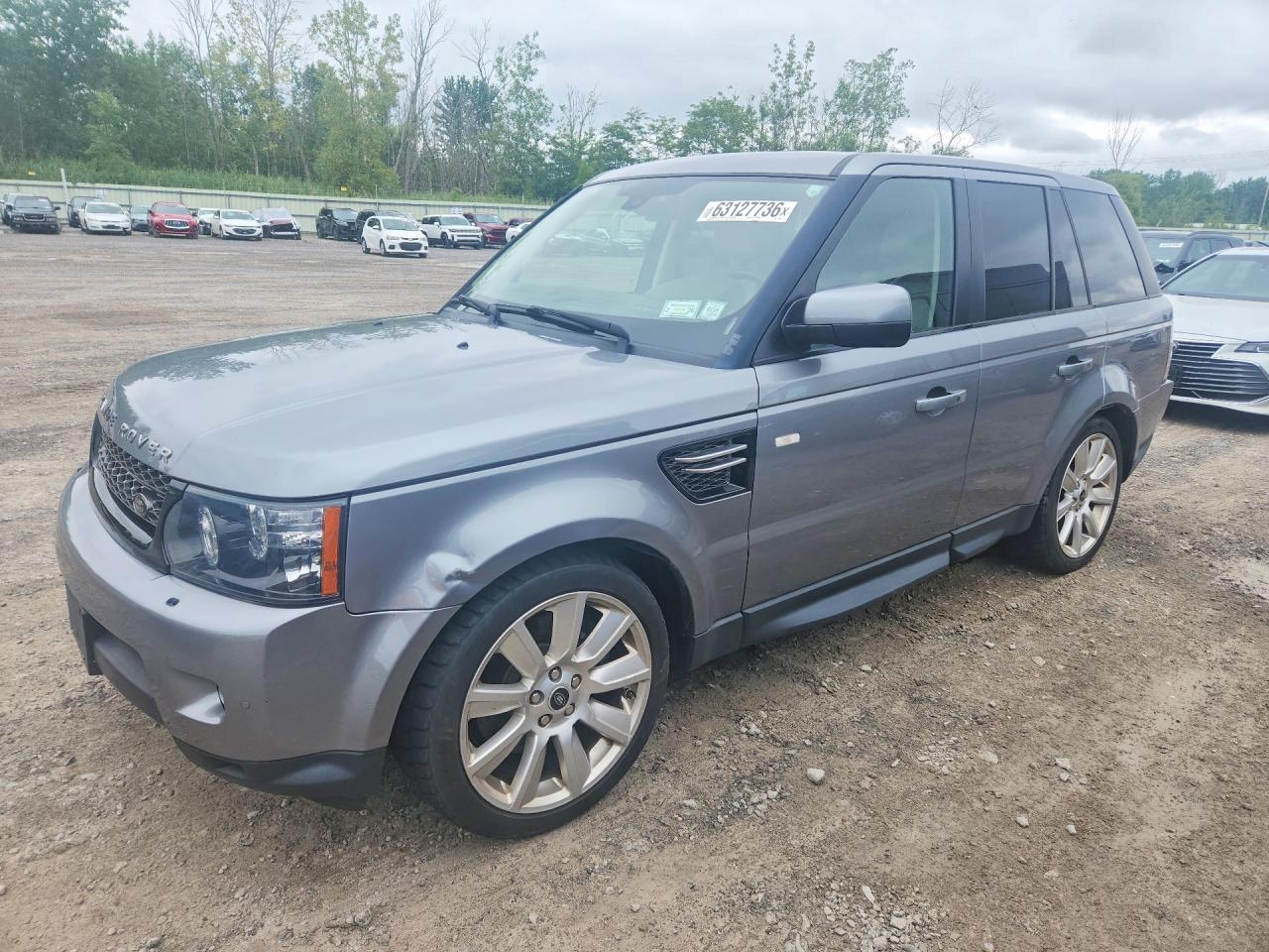 2013 Land Rover Range Rover Sport Hse Gray vin: SALSF2D46DA799663