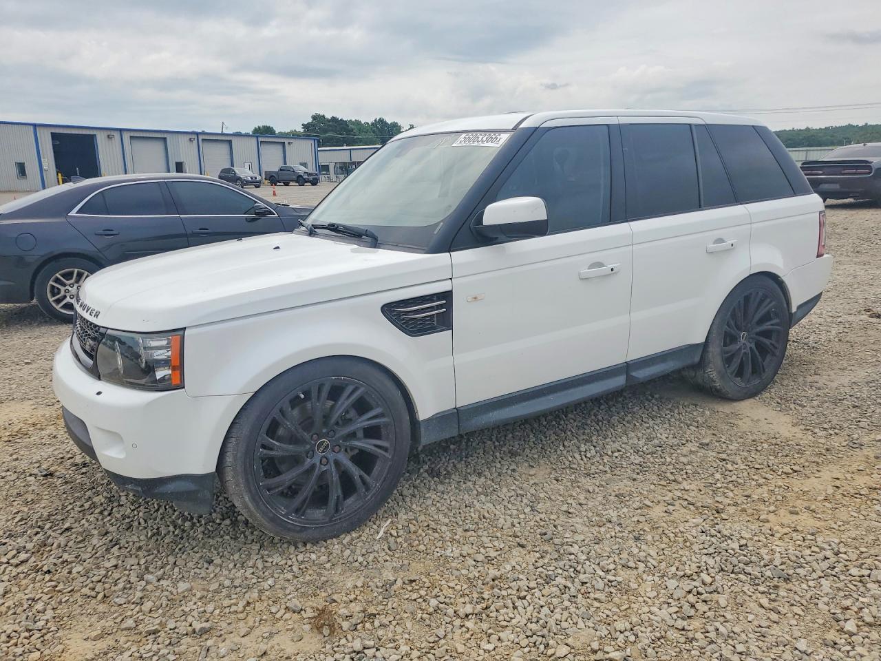 2012 Land Rover Range Rover Sport Hs Белый vin: SALSF2D47CA746422