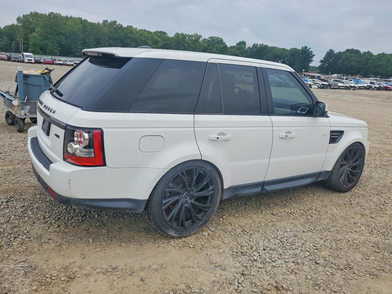 2012 Land Rover Range Rover Sport Hs Белый vin: SALSF2D47CA746422