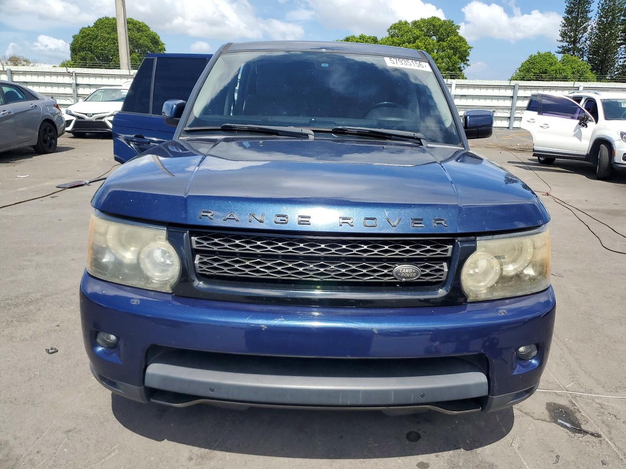 2013 Land Rover Range Rover Sport Hse Blue vin: SALSF2D47DA762296