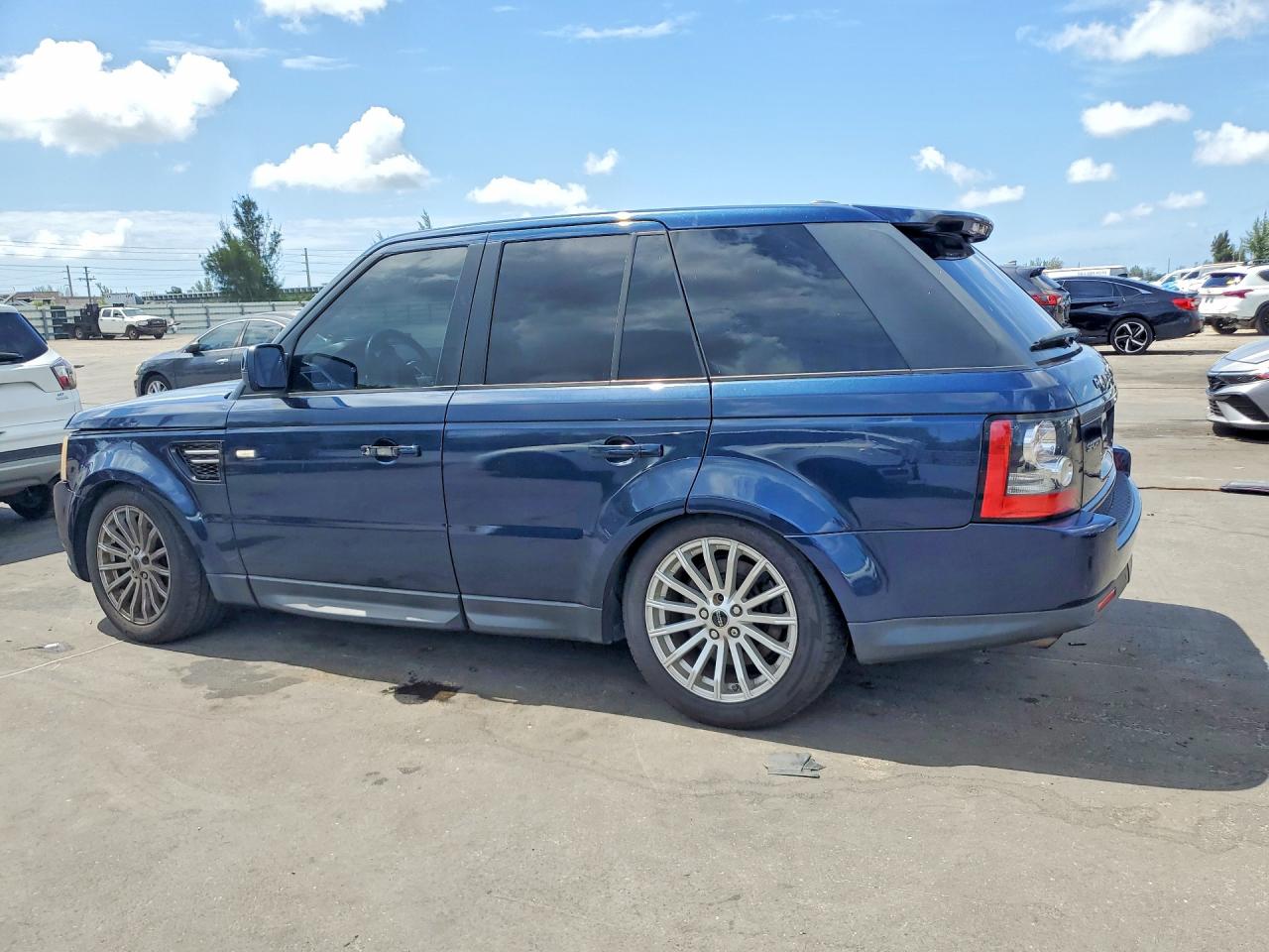 2013 Land Rover Range Rover Sport Hse Blue vin: SALSF2D47DA762296