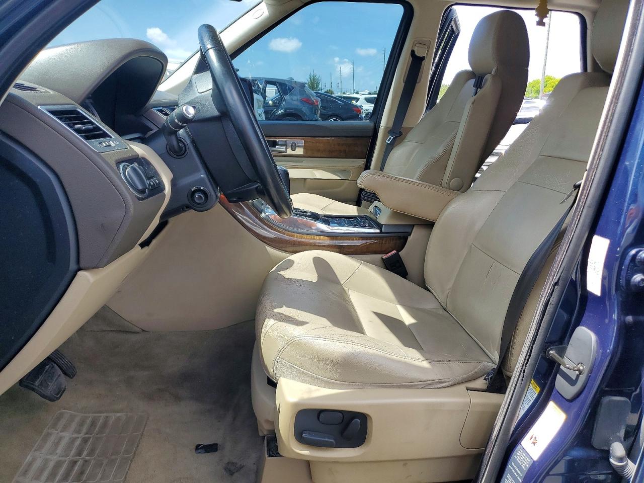 2013 Land Rover Range Rover Sport Hse Blue vin: SALSF2D47DA762296