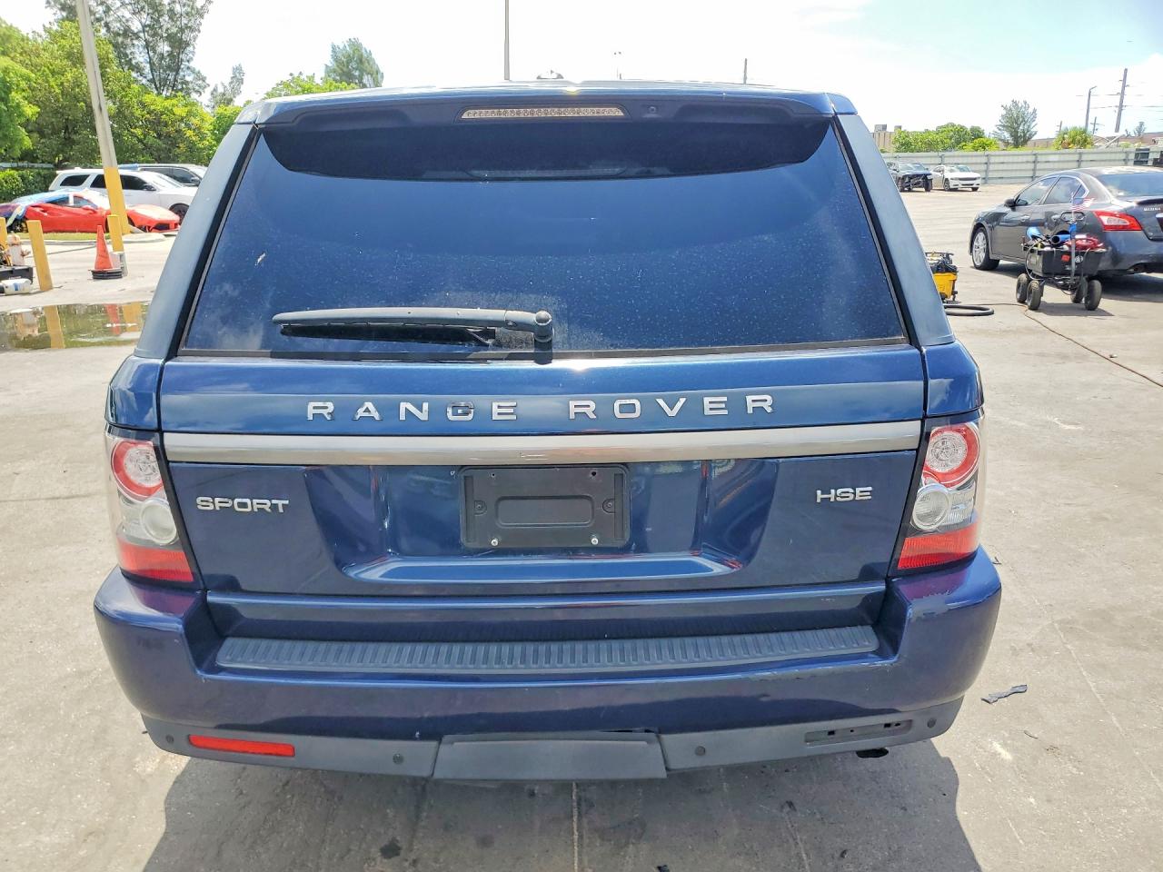 2013 Land Rover Range Rover Sport Hse Blue vin: SALSF2D47DA762296