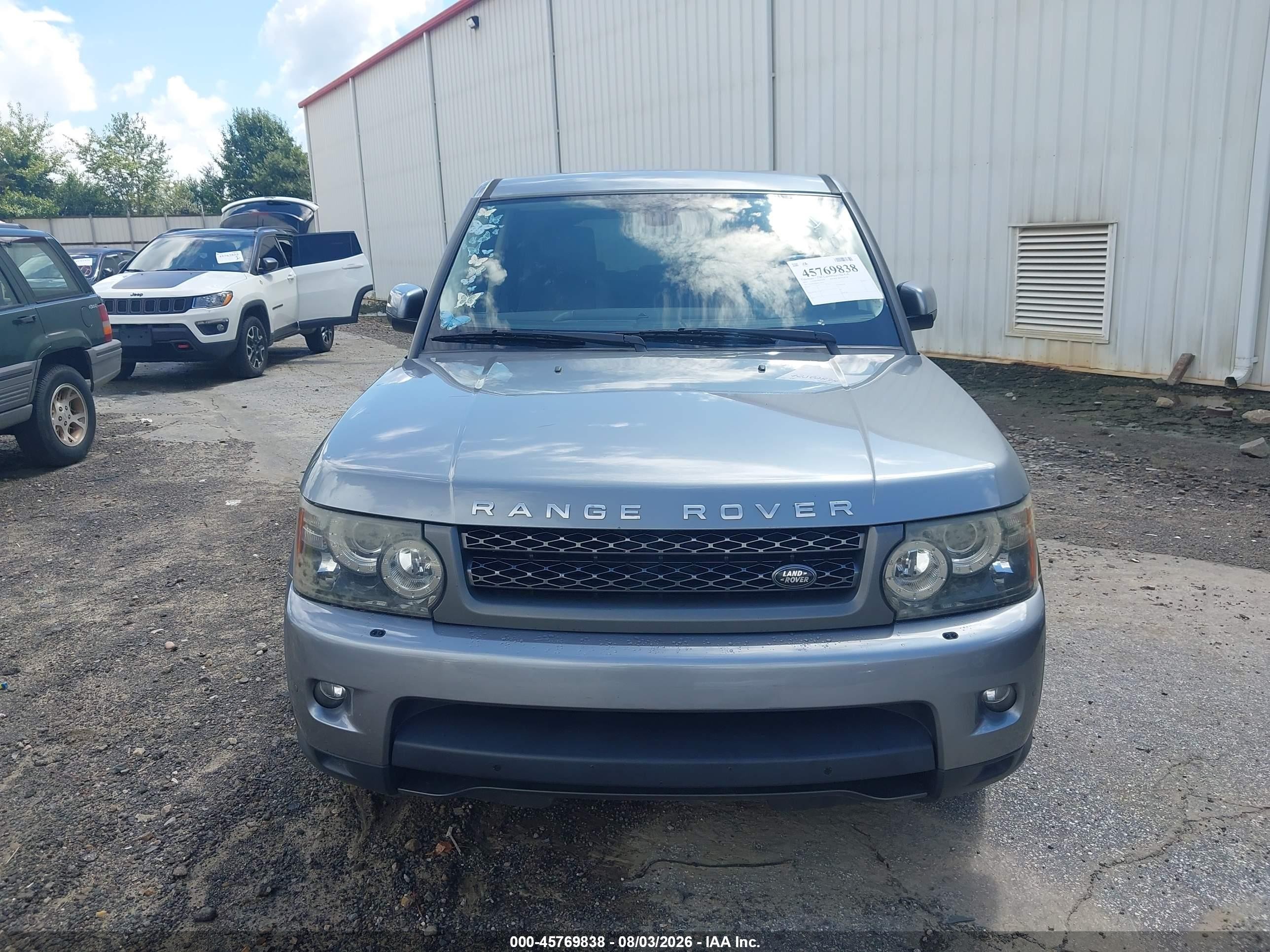 2011 Land Rover Range Rover Sport Hse Gray vin: SALSF2D48BA710530