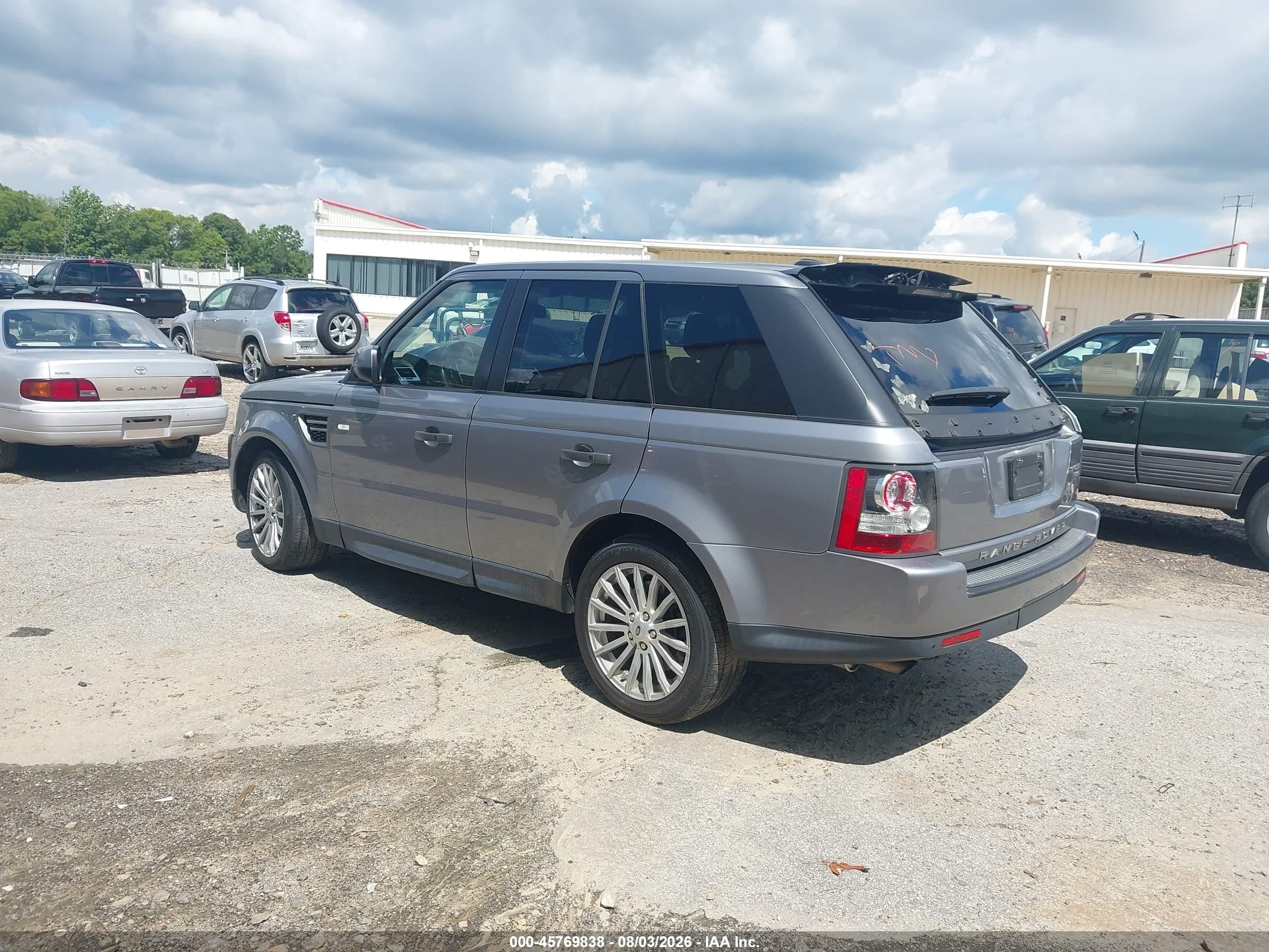2011 Land Rover Range Rover Sport Hse Gray vin: SALSF2D48BA710530