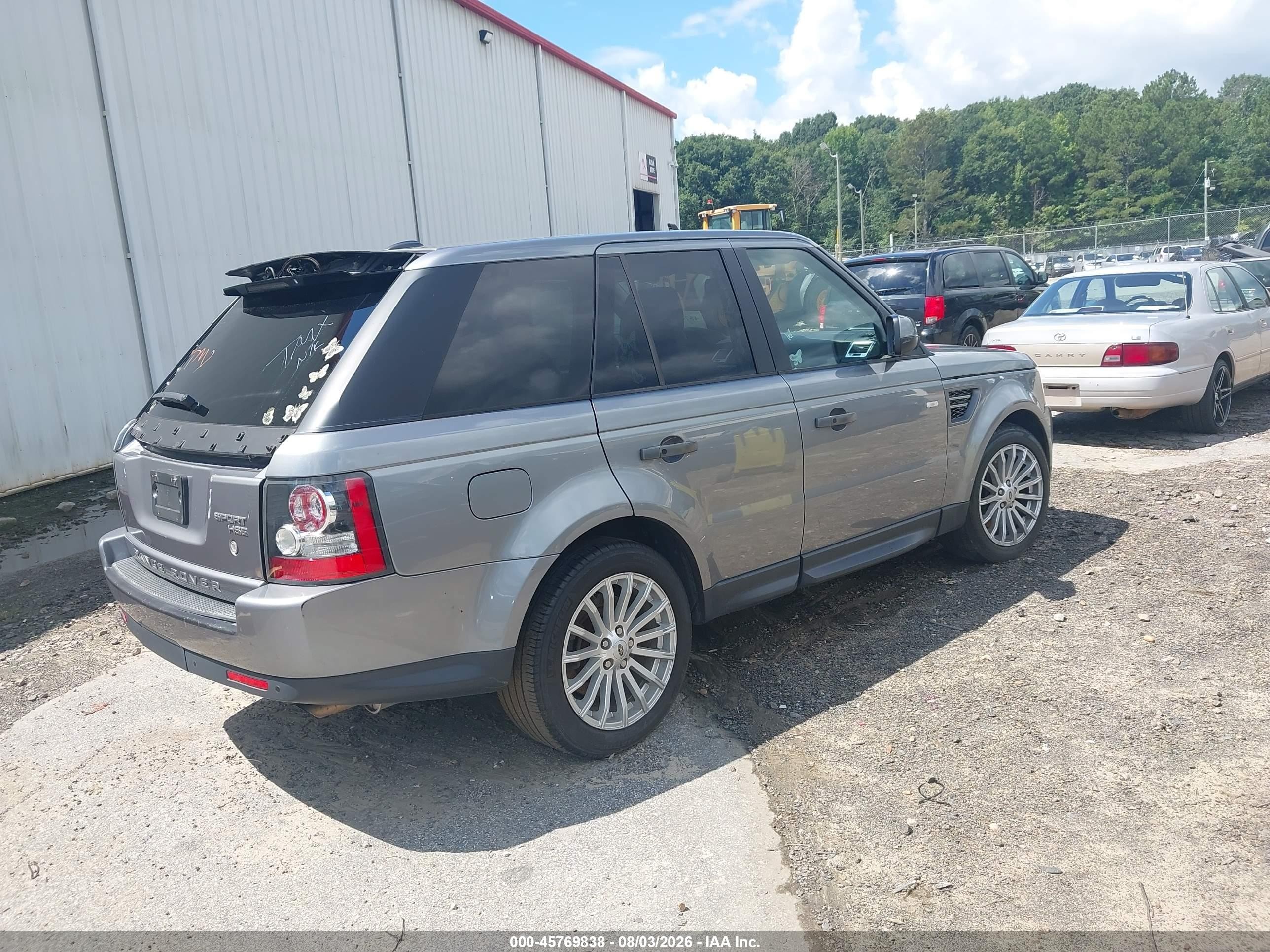 2011 Land Rover Range Rover Sport Hse Gray vin: SALSF2D48BA710530