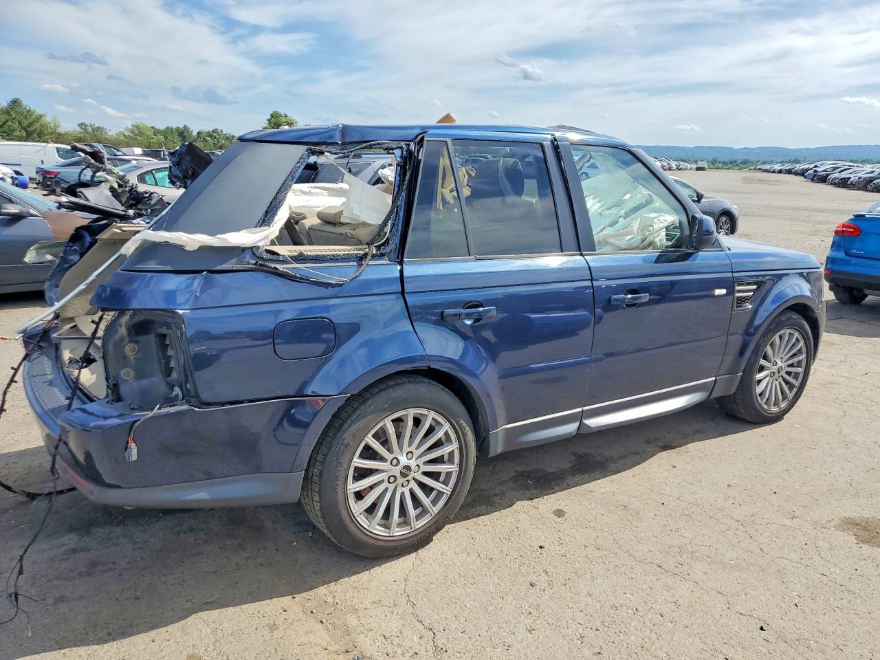 2012 Land Rover Range Rover Sport Hse Blue vin: SALSF2D48CA746770