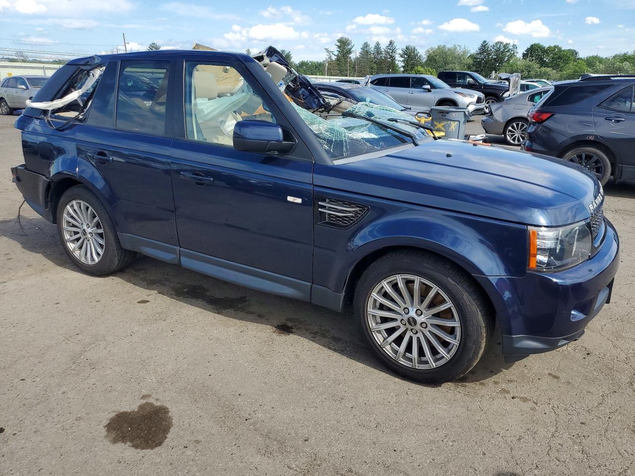 2012 Land Rover Range Rover Sport Hse Blue vin: SALSF2D48CA746770