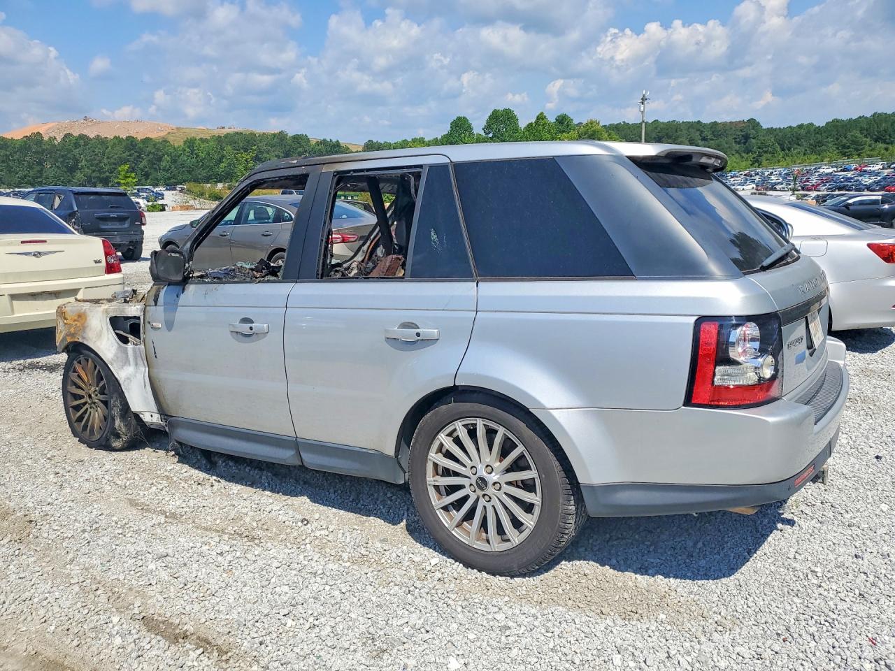 2012 Land Rover Range Rover Sport Hse Silver vin: SALSF2D48CA746882