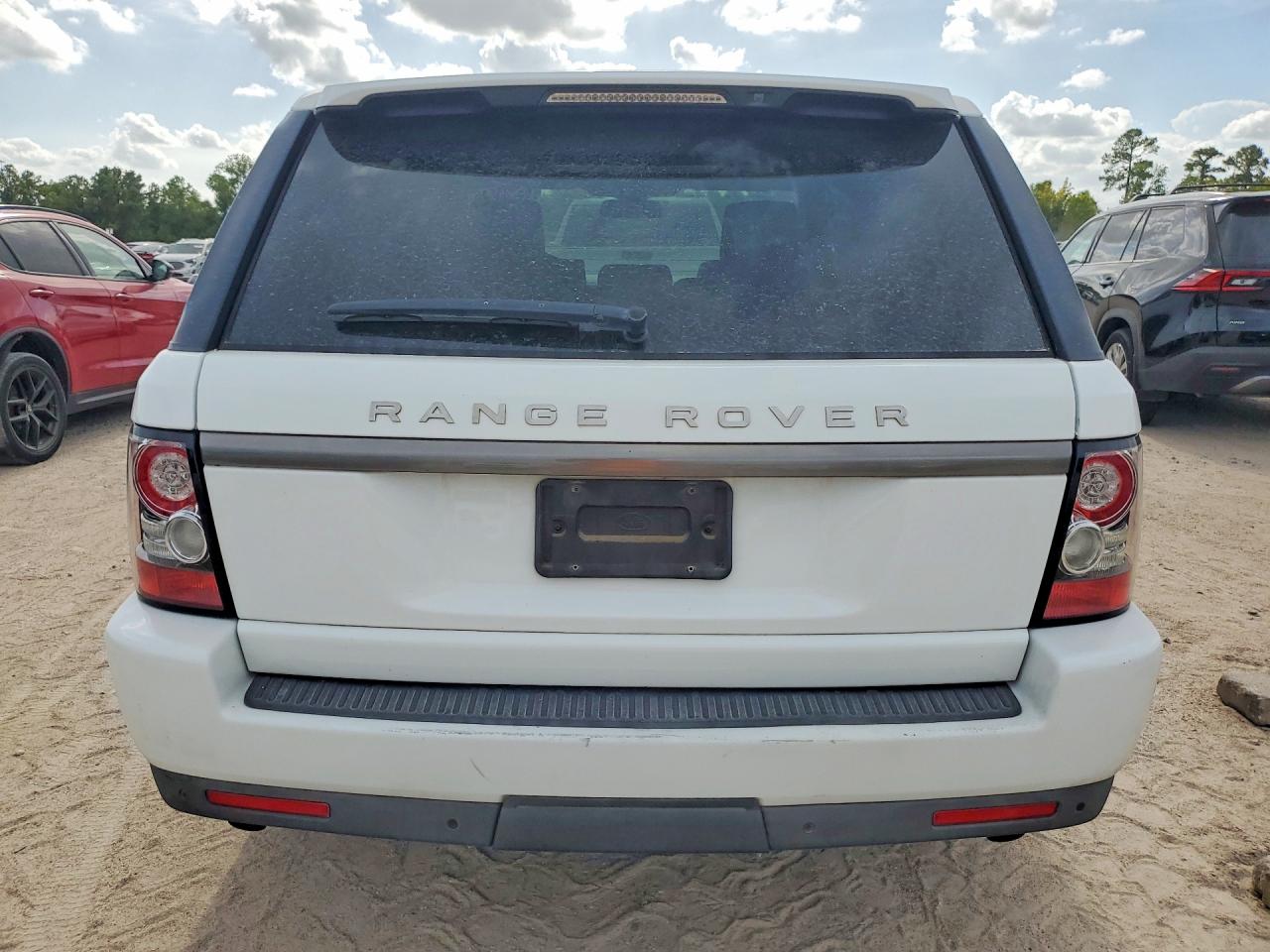 2013 Land Rover Range Rover Sport Hse White vin: SALSF2D48DA768818