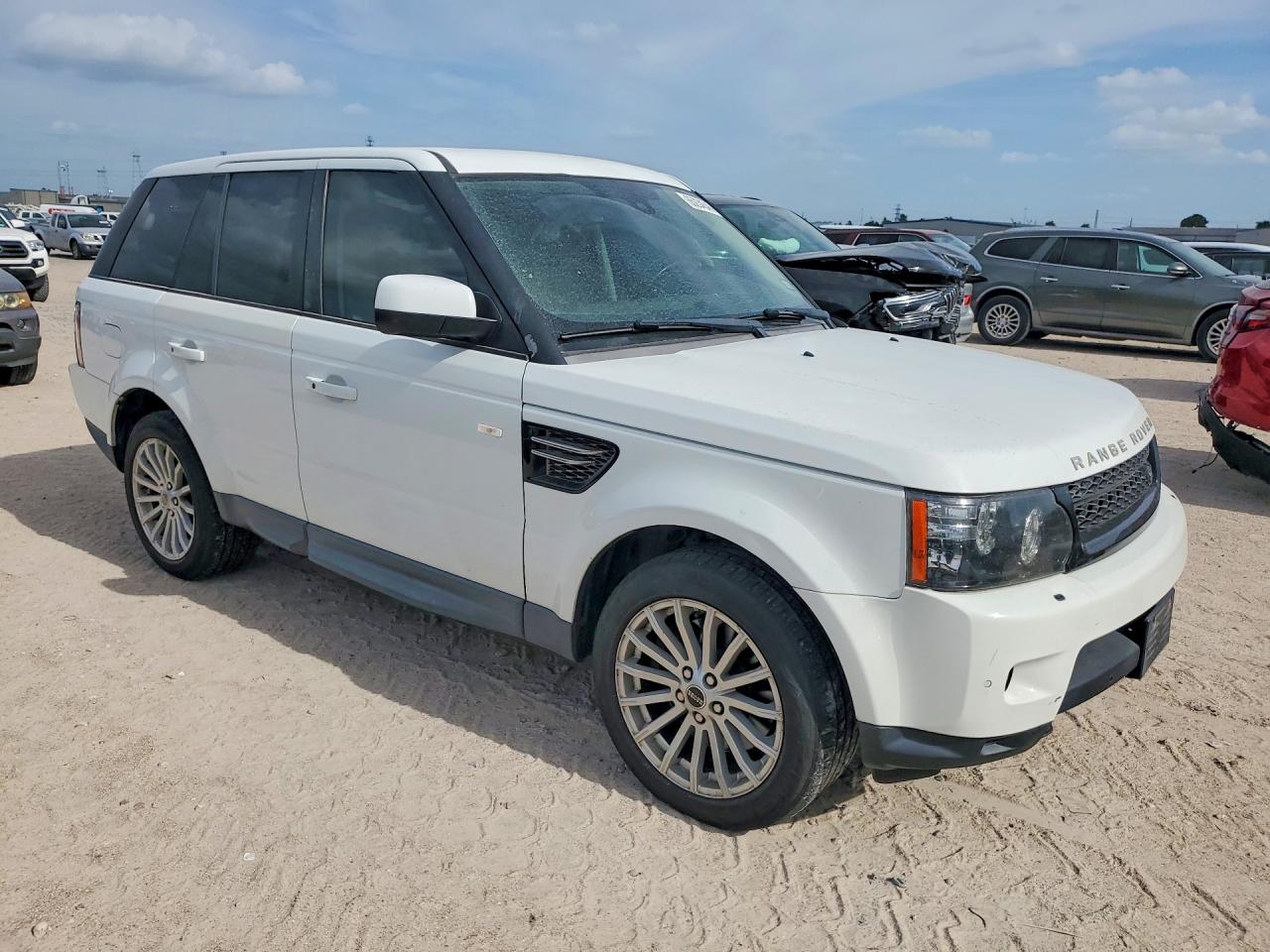 2013 Land Rover Range Rover Sport Hse White vin: SALSF2D48DA768818