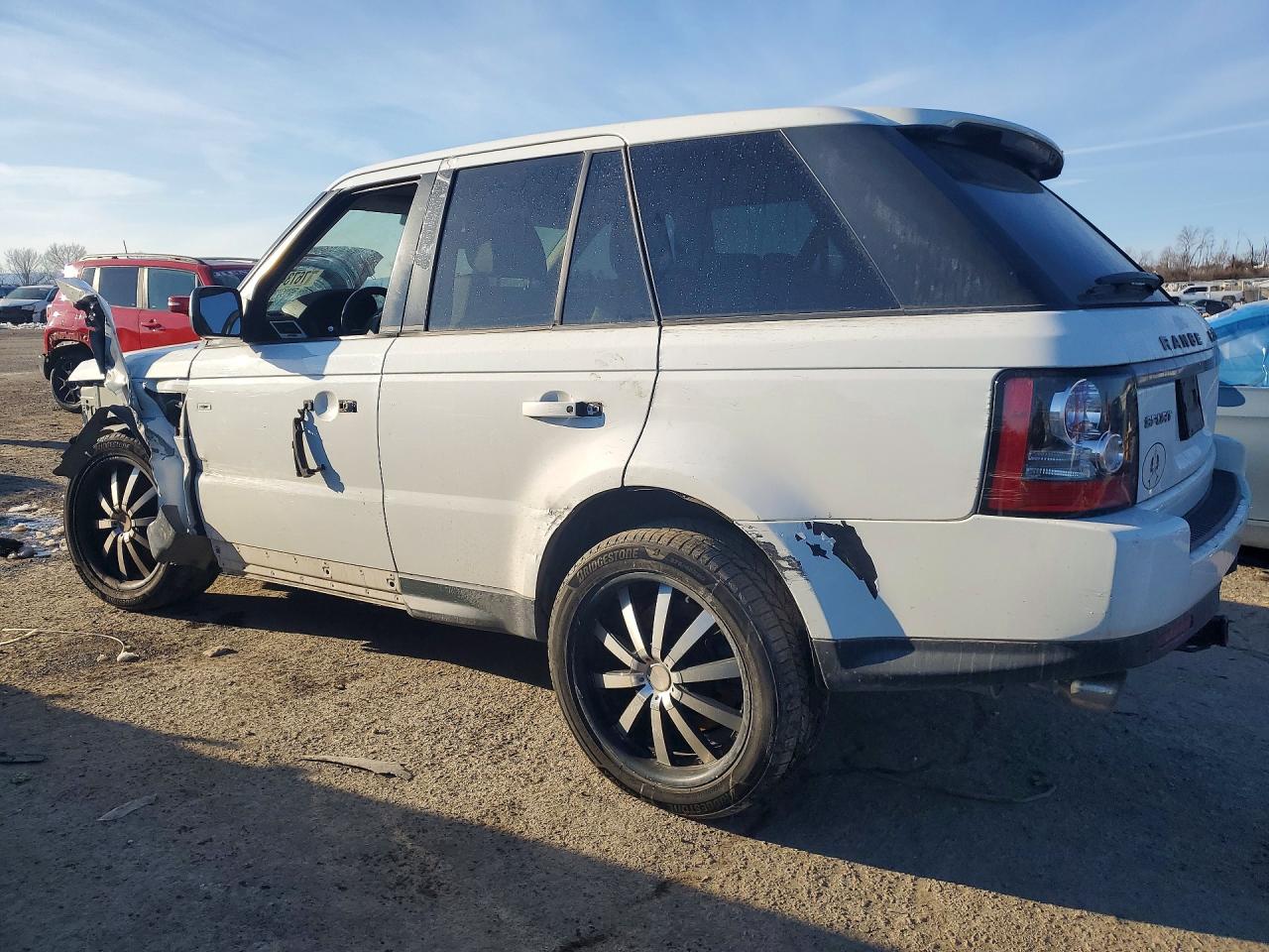 2013 Land Rover Range Rover Sport Hse White vin: SALSF2D48DA810159