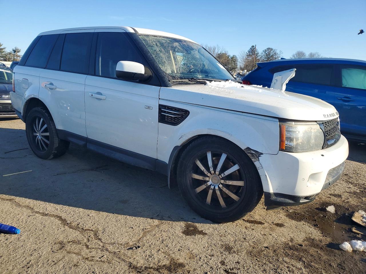 2013 Land Rover Range Rover Sport Hse White vin: SALSF2D48DA810159