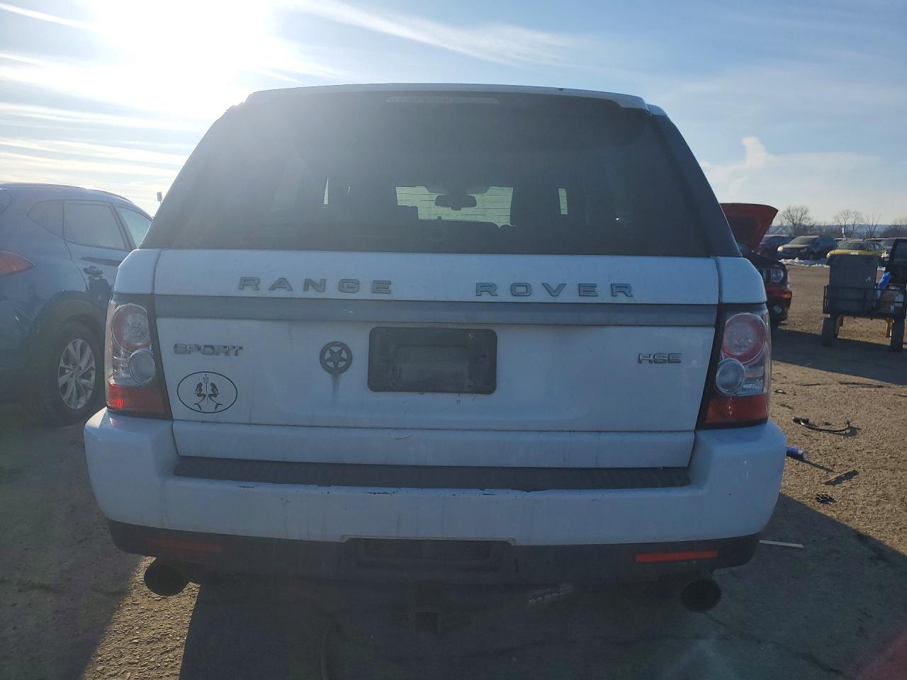 2013 Land Rover Range Rover Sport Hse White vin: SALSF2D48DA810159