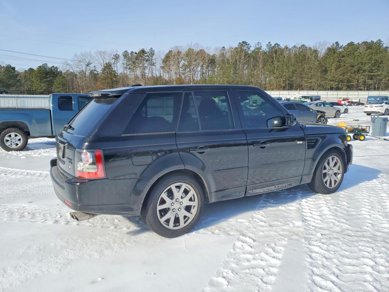 2011 Land Rover Range Rover Sport Hse Black vin: SALSF2D49BA297436
