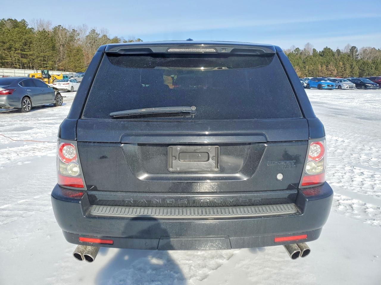 2011 Land Rover Range Rover Sport Hse Black vin: SALSF2D49BA297436