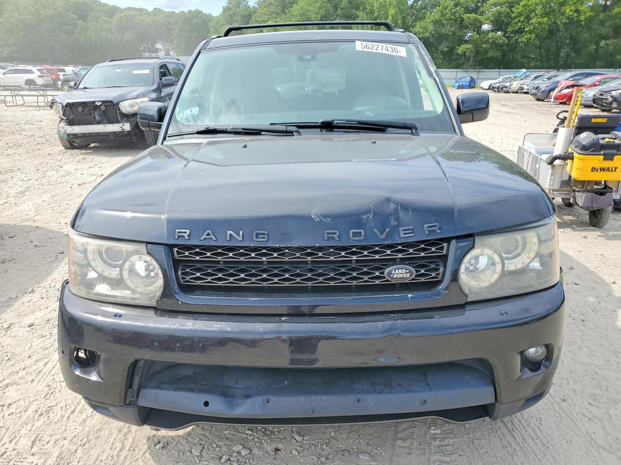 2013 Land Rover Range Rover Sport Hse Black vin: SALSF2D49DA796076