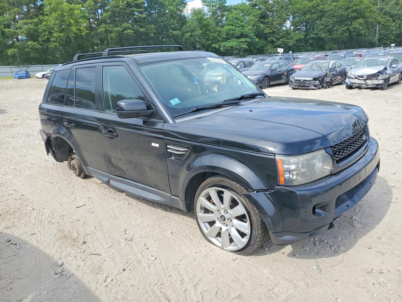 2013 Land Rover Range Rover Sport Hse Black vin: SALSF2D49DA796076