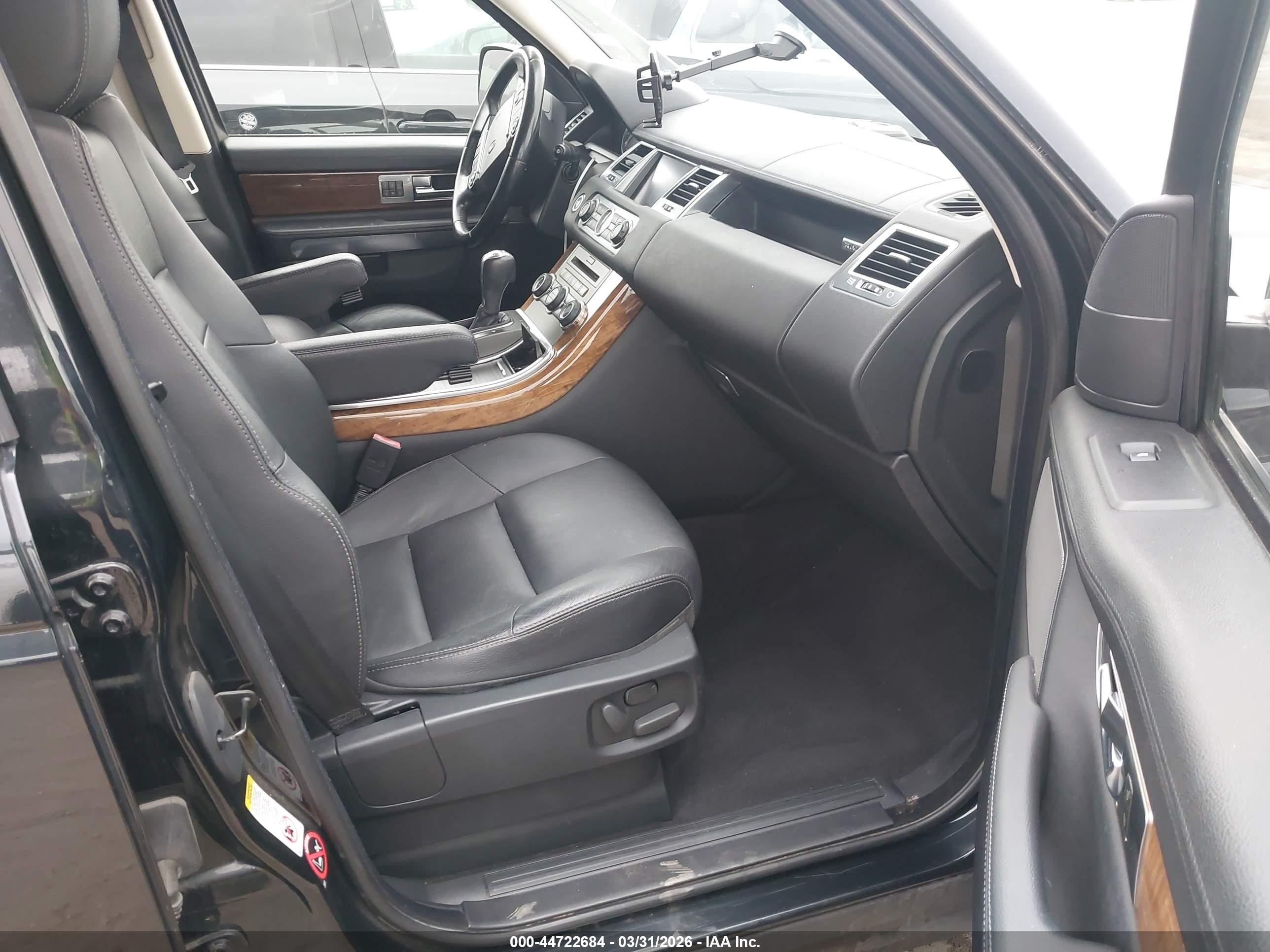 2011 Land Rover Range Rover Sport Hse Black vin: SALSF2D4XBA711856