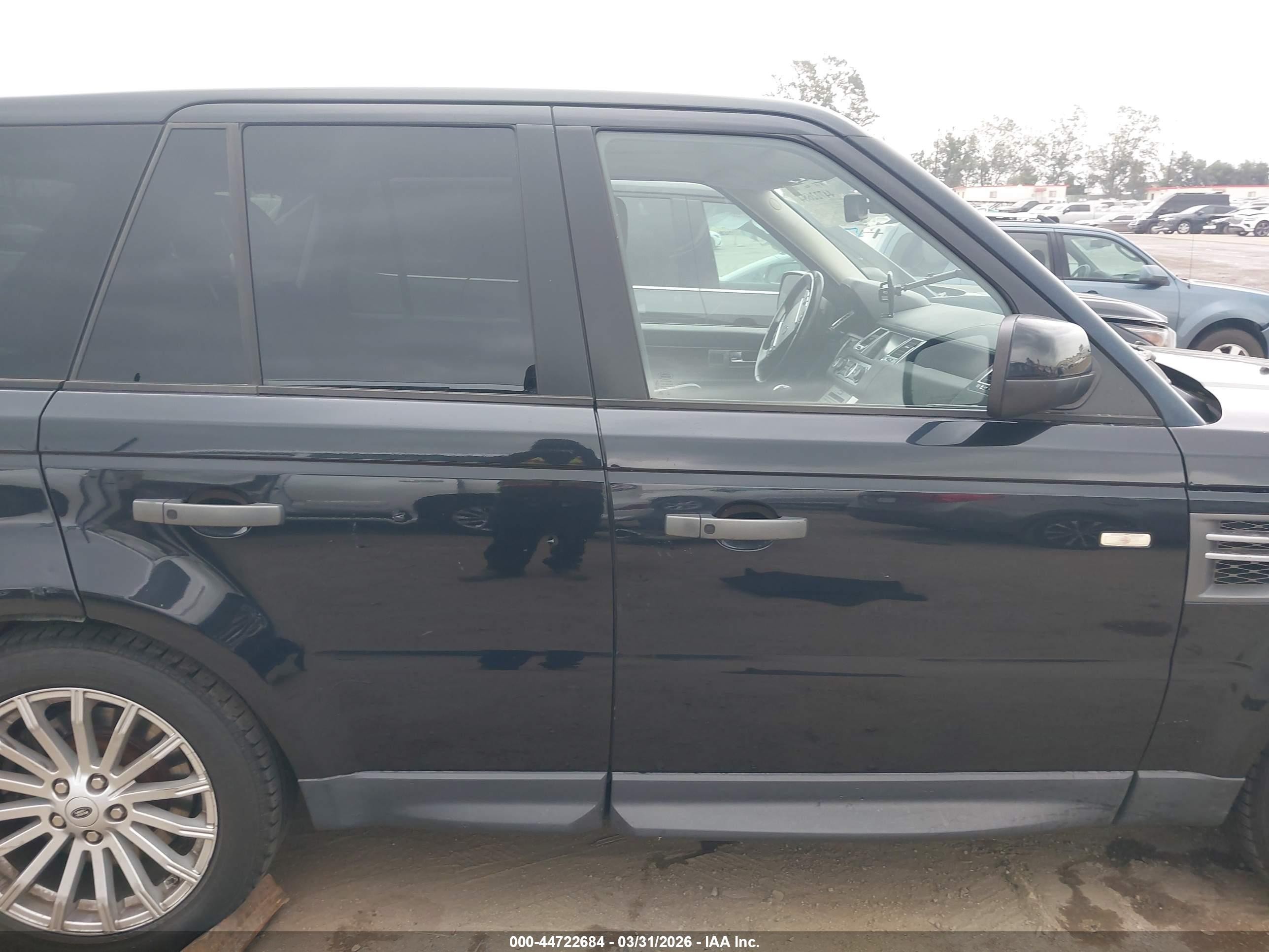 2011 Land Rover Range Rover Sport Hse Black vin: SALSF2D4XBA711856