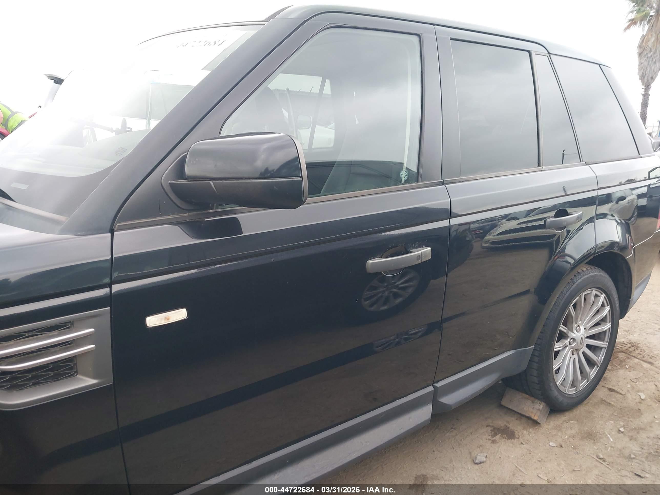 2011 Land Rover Range Rover Sport Hse Black vin: SALSF2D4XBA711856