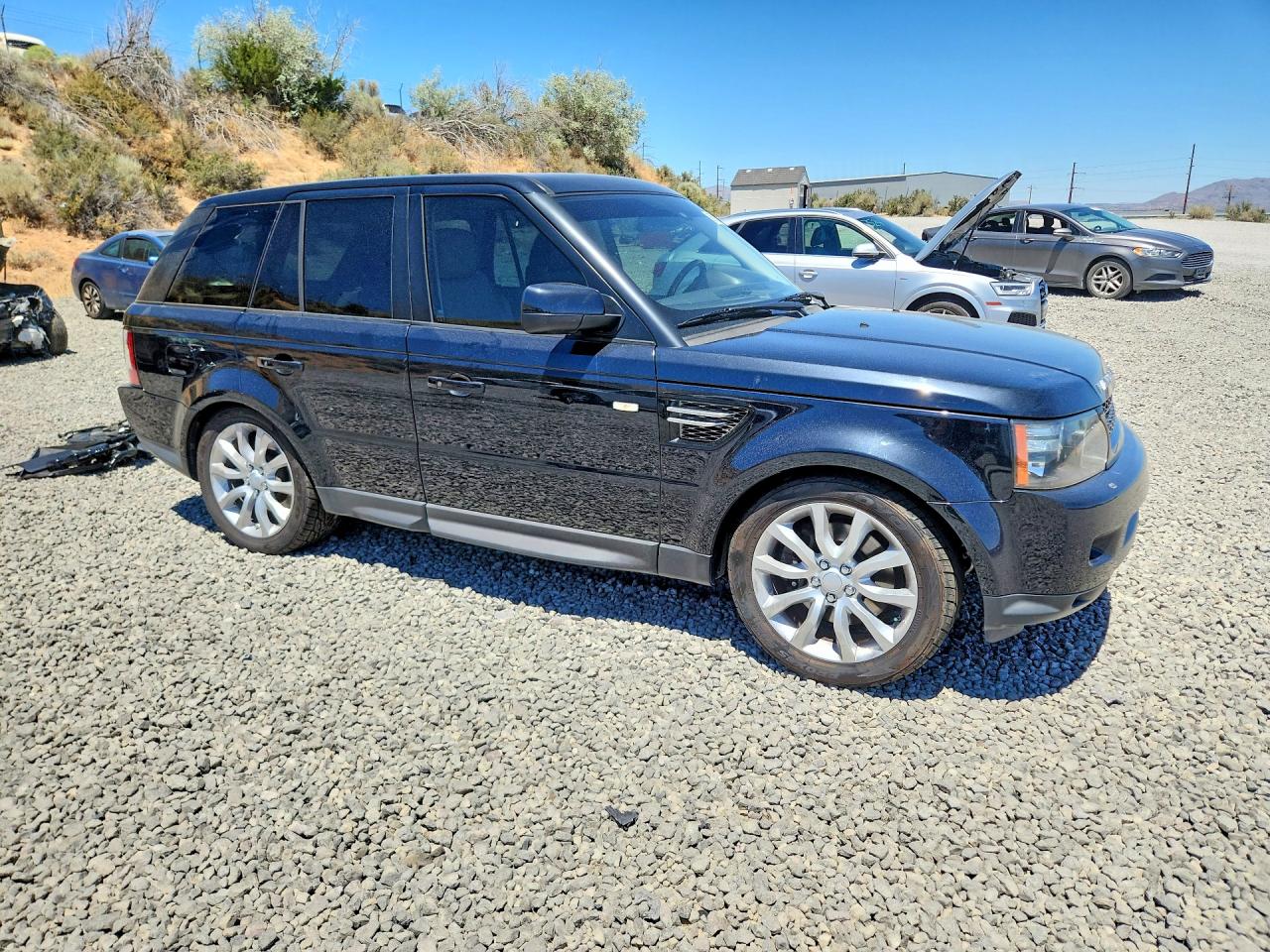 2010 Land Rover Range Rover Sport Hse Black vin: SALSF2D4XCA728710