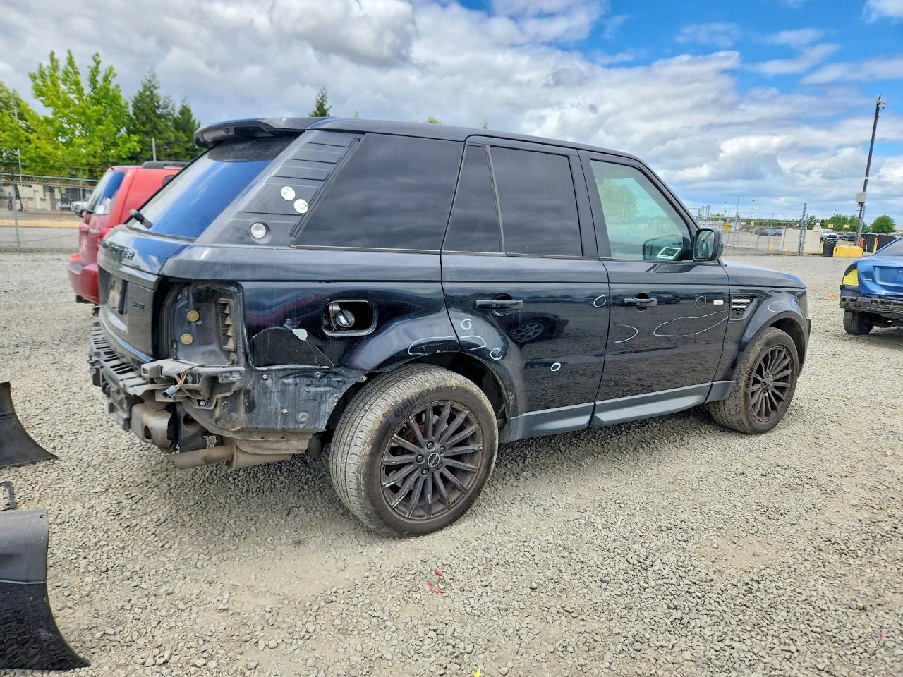 2012 Land Rover Range Rover Sport Hse Black vin: SALSF2D4XCA729355